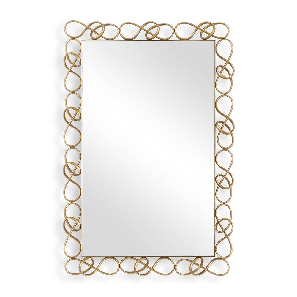 Uttermost Twist It Antique Brass Mirror