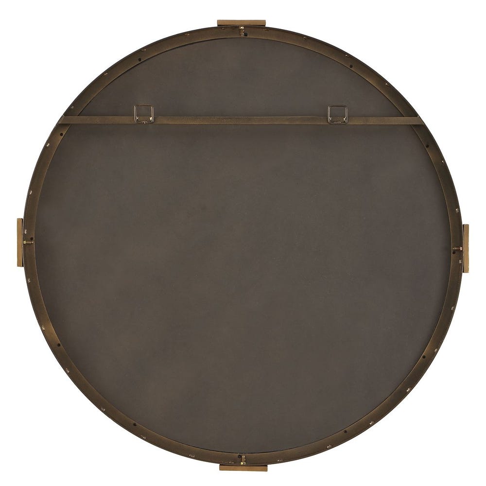 Uttermost Russo Travertine Round Mirror