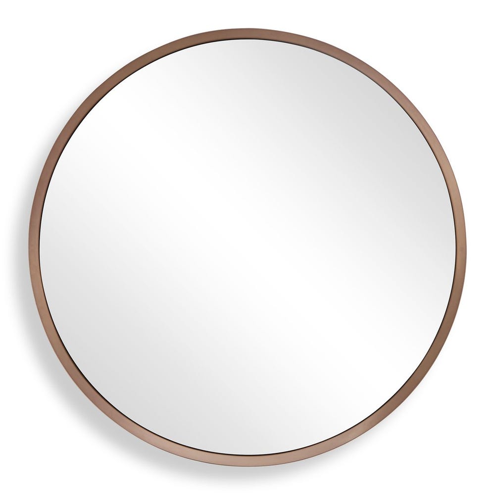 Uttermost Torrado Round Bronze Mirror