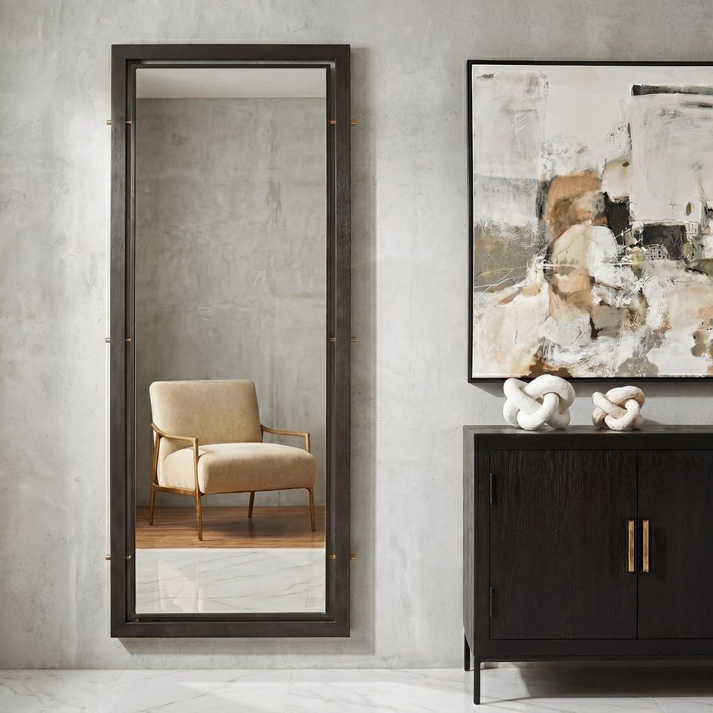 Uttermost Westley Bronze Tall Mirror