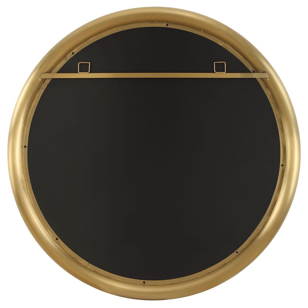 Uttermost Atkinson Modern Brass Round Mirror