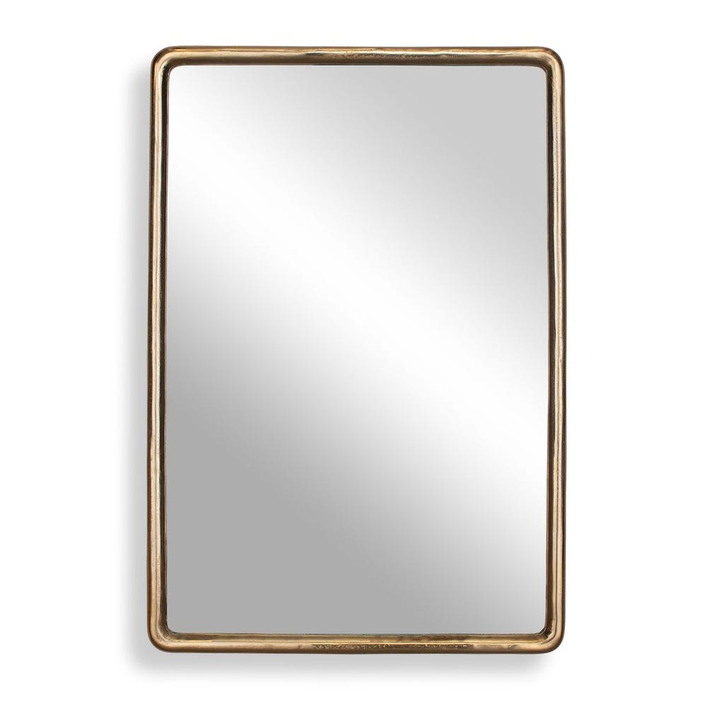 Uttermost Burton Indoor-Outdoor Brass Mirror