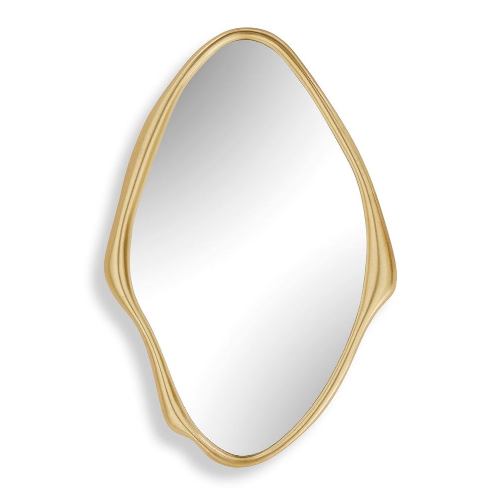 Uttermost Aster Abstract Gold Mirror