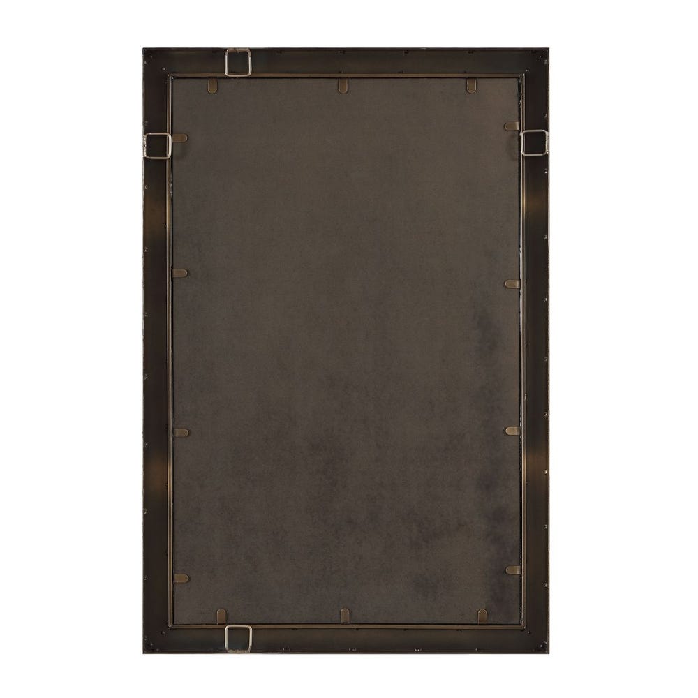 Uttermost Pave Rectangular Travertine Mirror