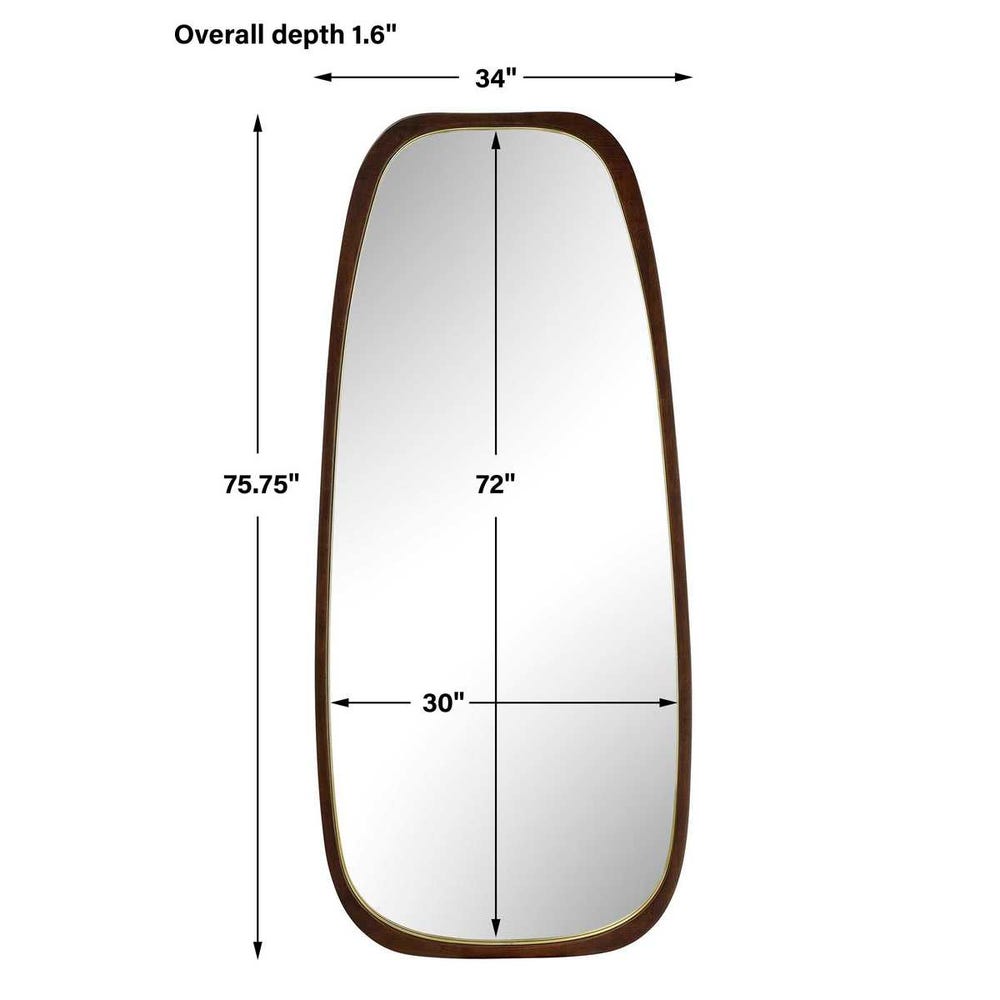 Uttermost Zachari Asymmetrical Tall Mirror