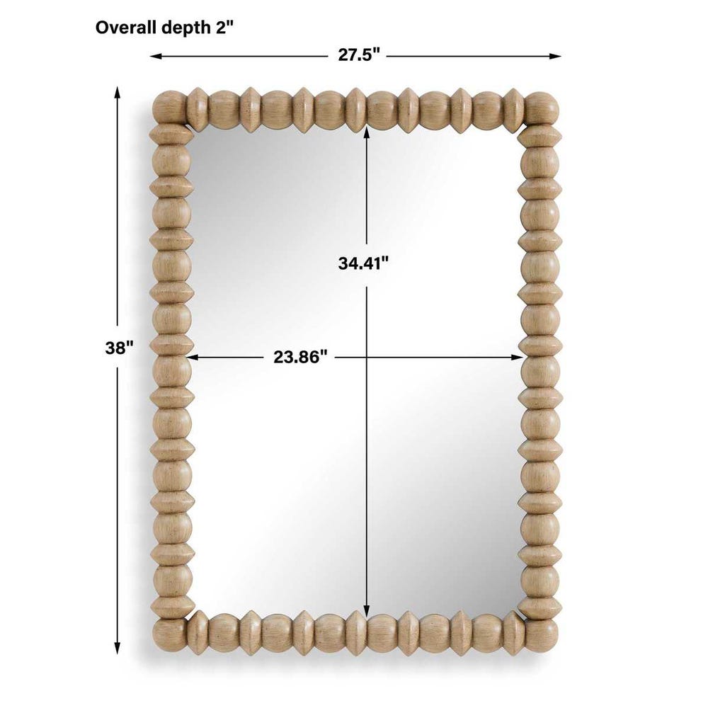 Uttermost Harriet Spindle Mirror