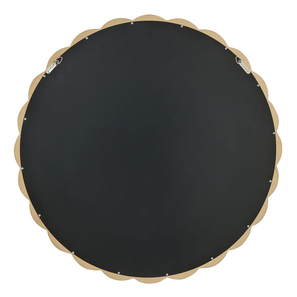 Uttermost Cerrito Burnished Ivory Round Mirror