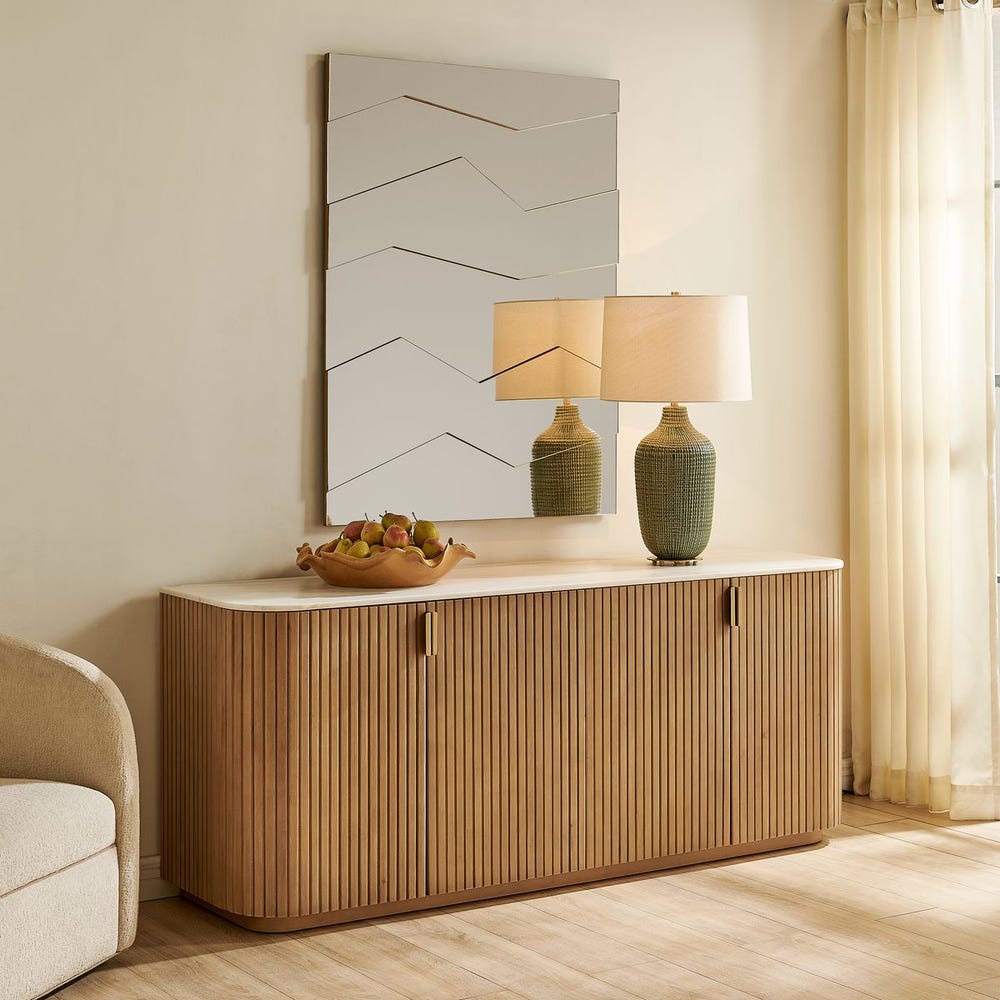 Uttermost Fracture Segmented Panel Mirror
