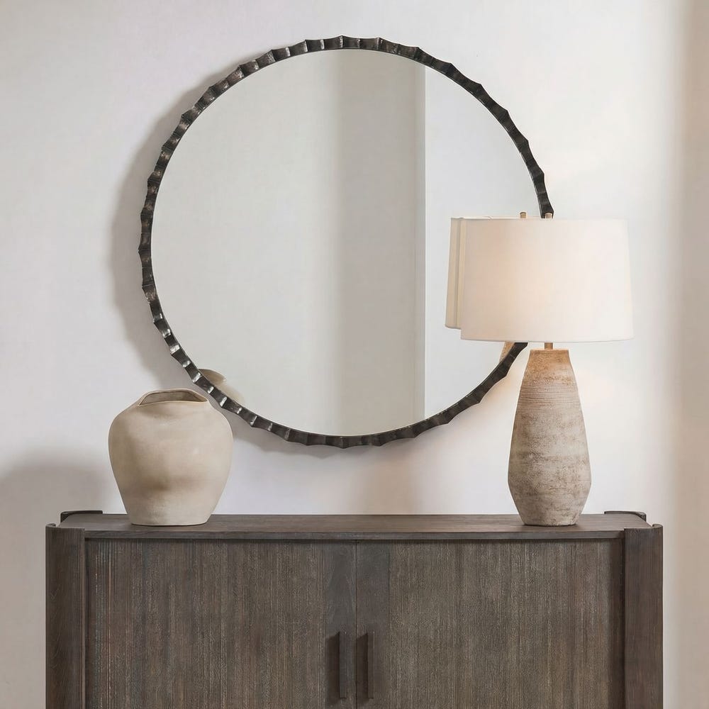 Uttermost Grander Round Mirror