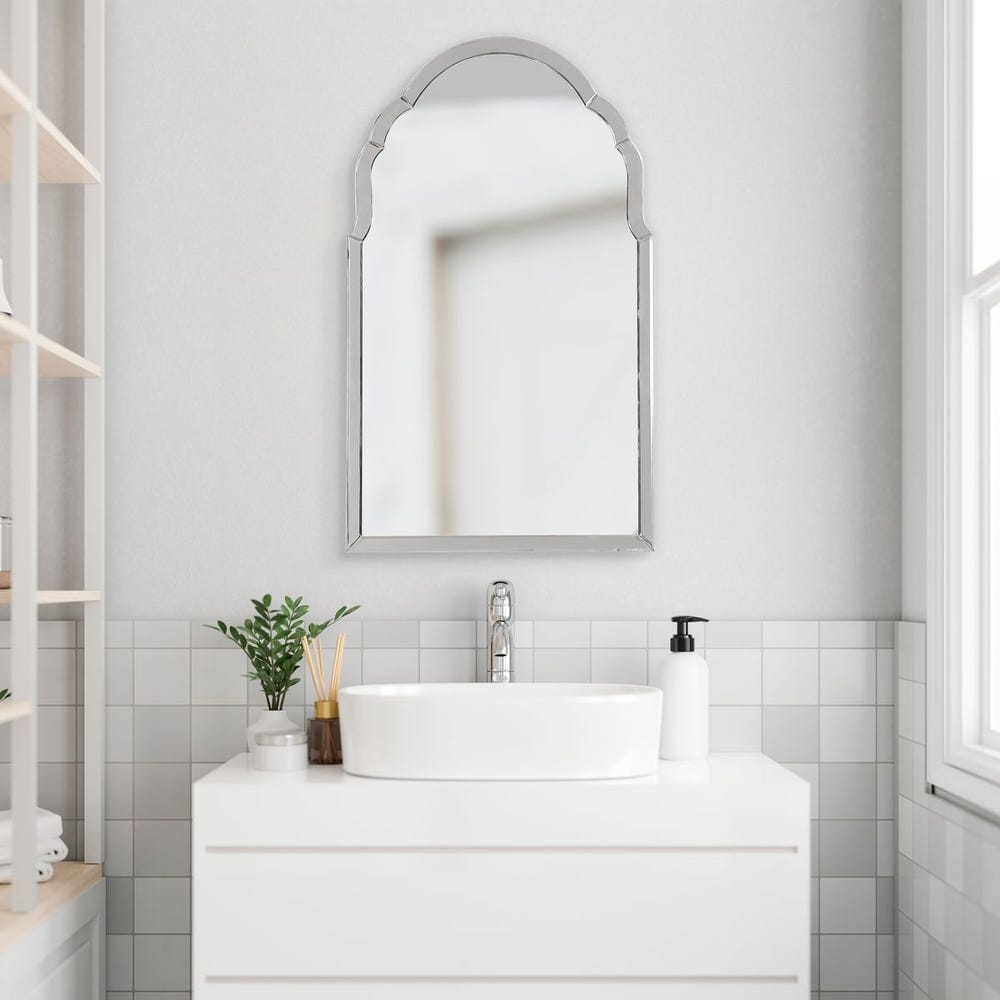 Uttermost Brayden Frameless Arched Mirror