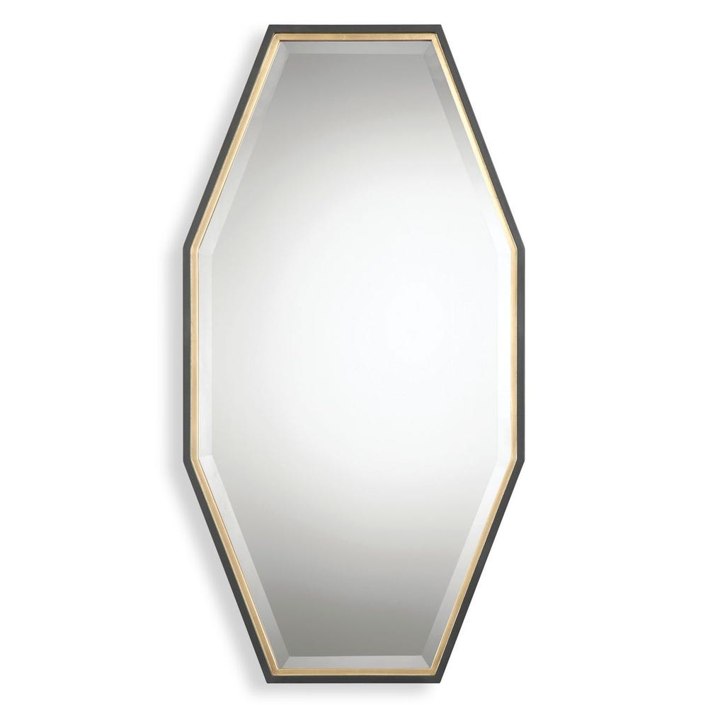 Uttermost Savion Gold Octagon Mirror