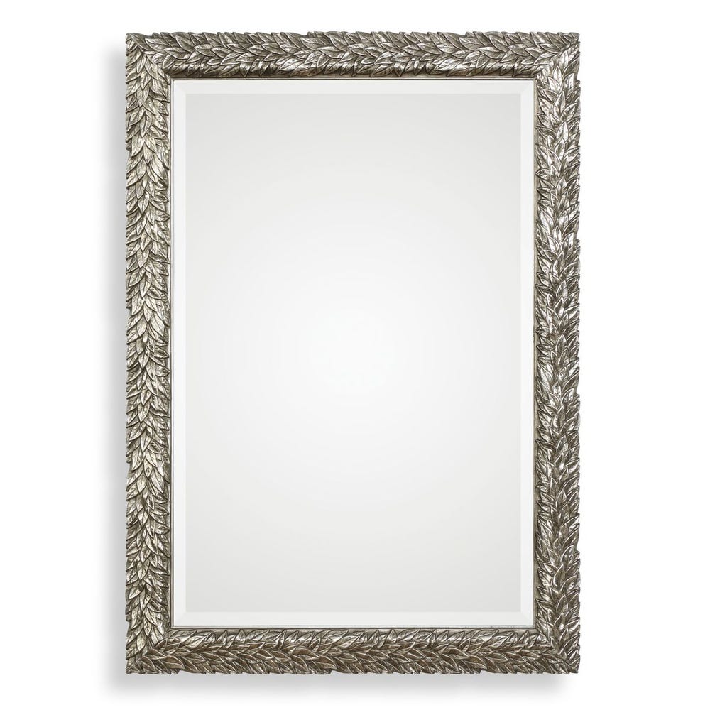 Uttermost Evelina Silver Leaves Mirror