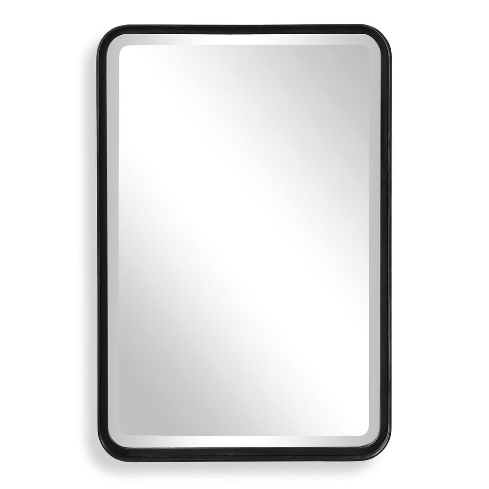 Uttermost Croften Black Vanity Mirror