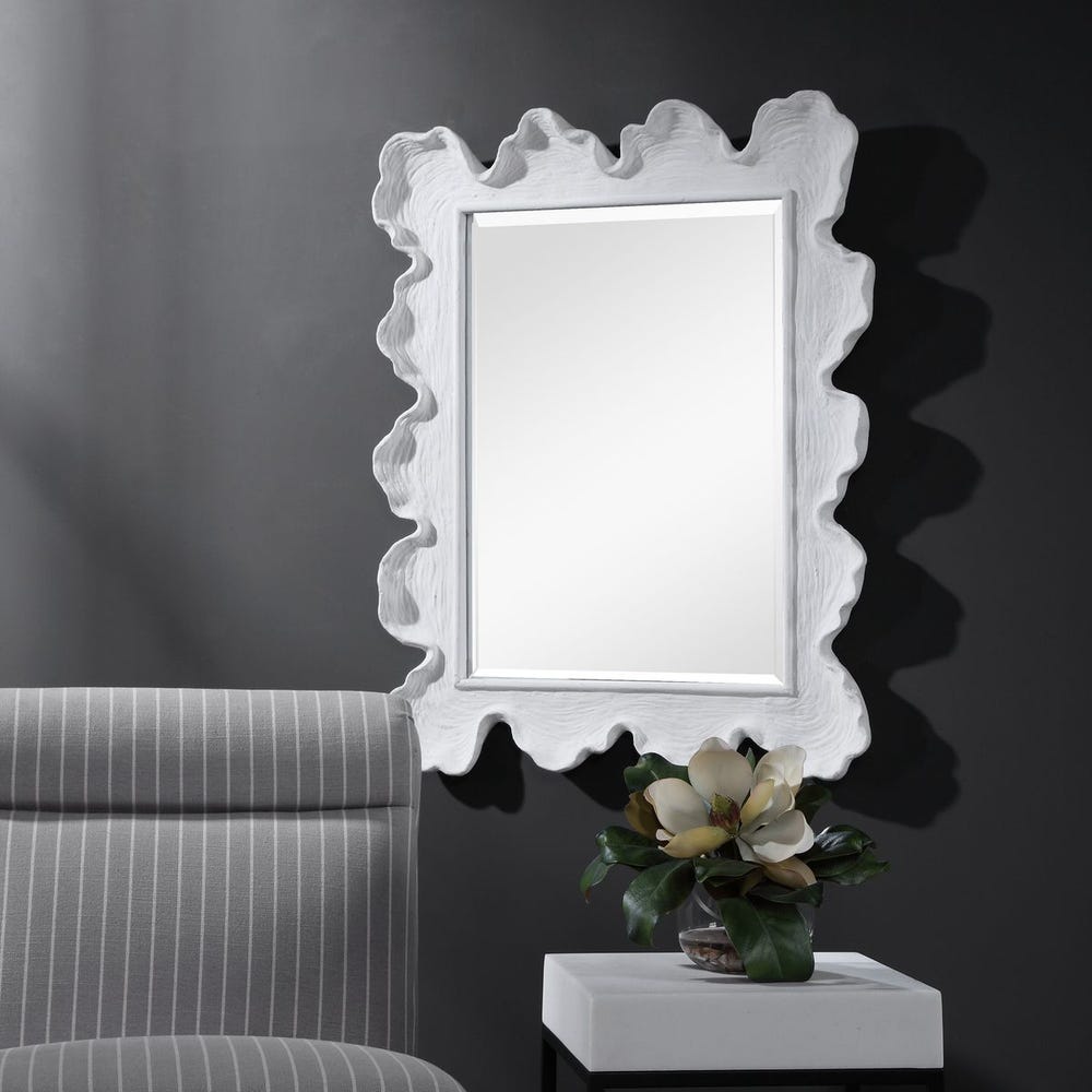 Uttermost Sea Coral Mirror