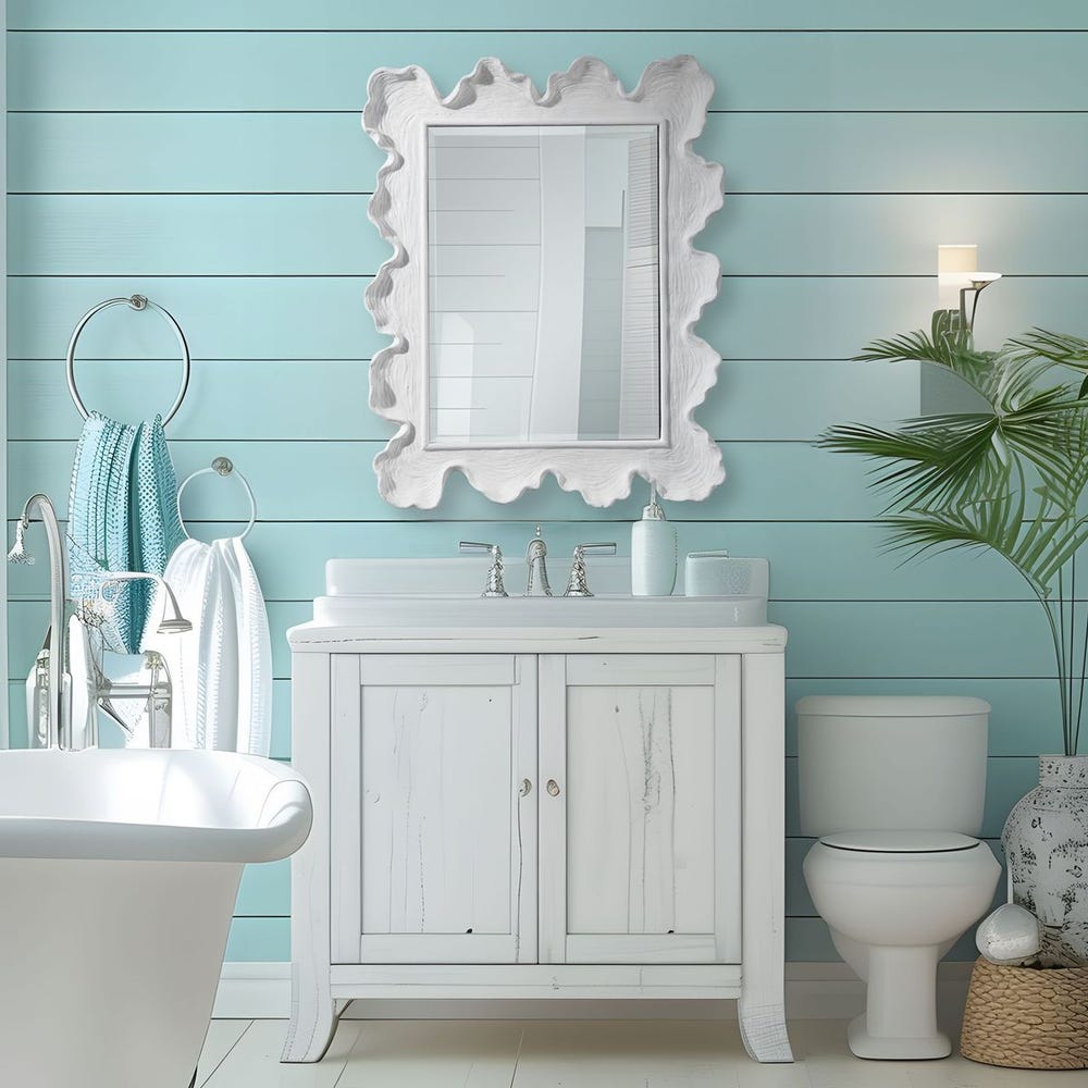 Uttermost Sea Coral Mirror