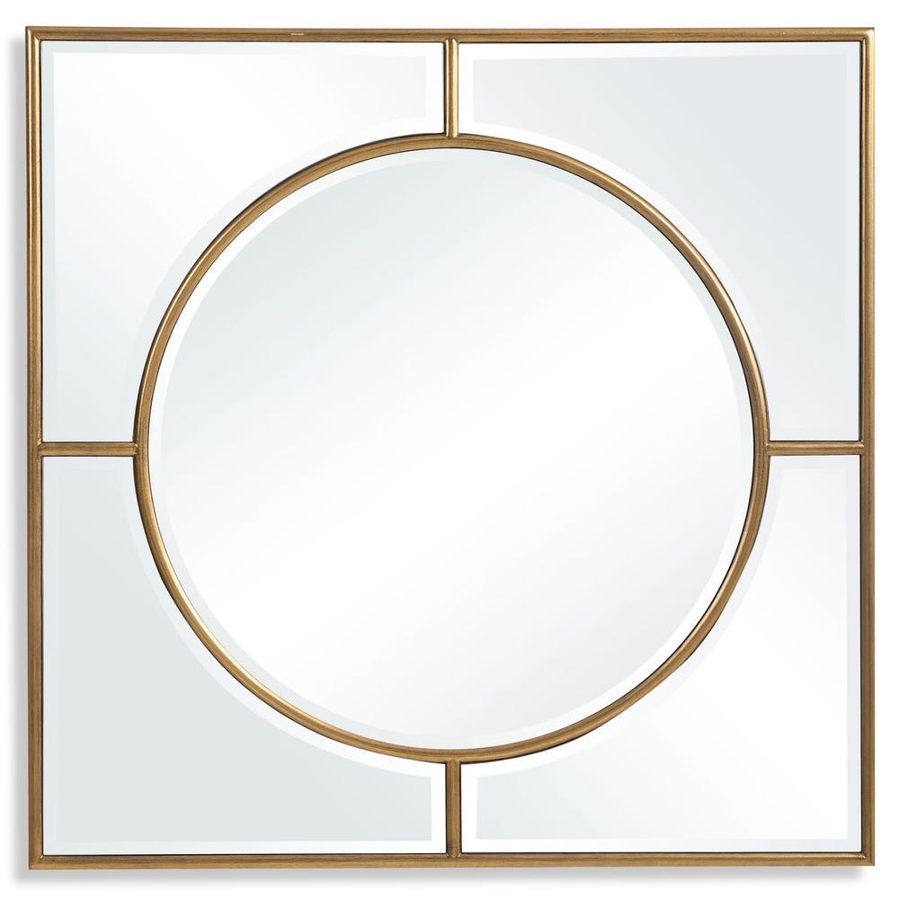 Uttermost Stanford Gold Square Mirror
