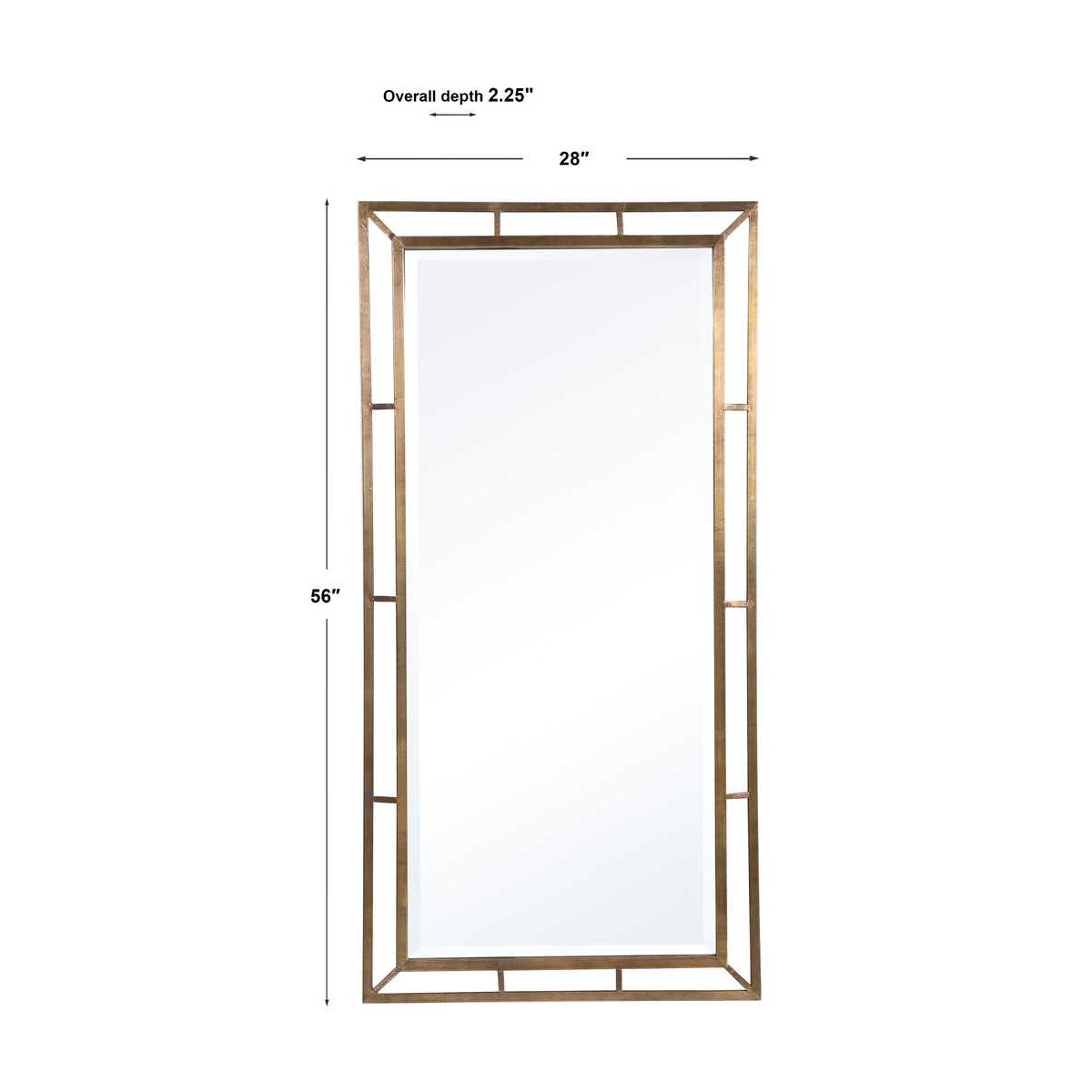 Uttermost Farrow Copper Industrial Mirror