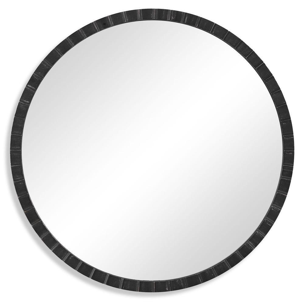 Uttermost Dandridge Round Industrial Mirror