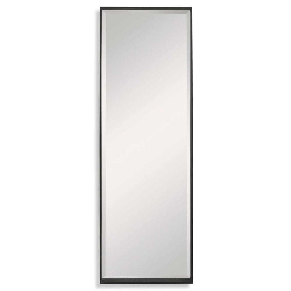 Uttermost Kahn Oversized Black Rectangular Mirror