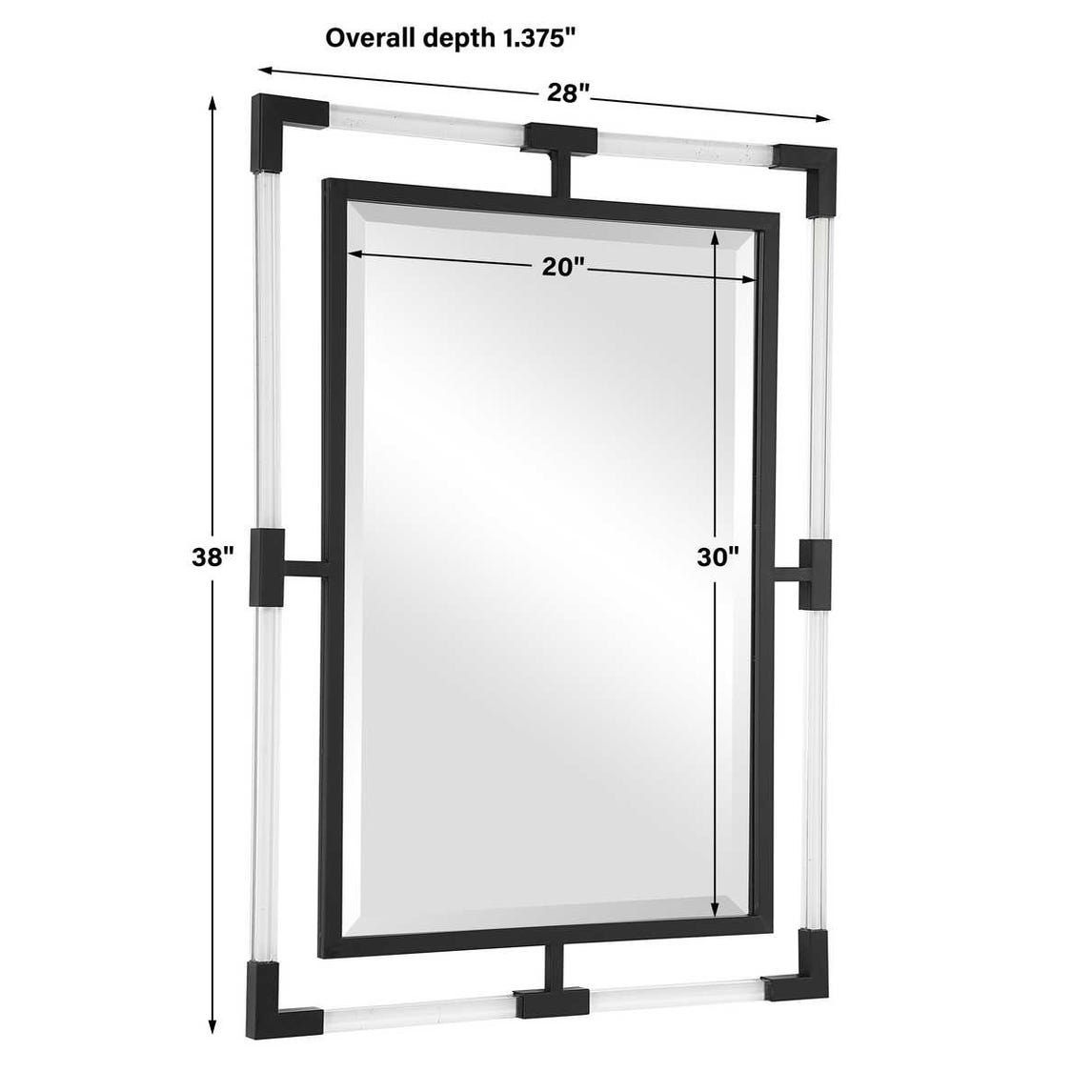 Uttermost Balkan Modern Wall Mirror