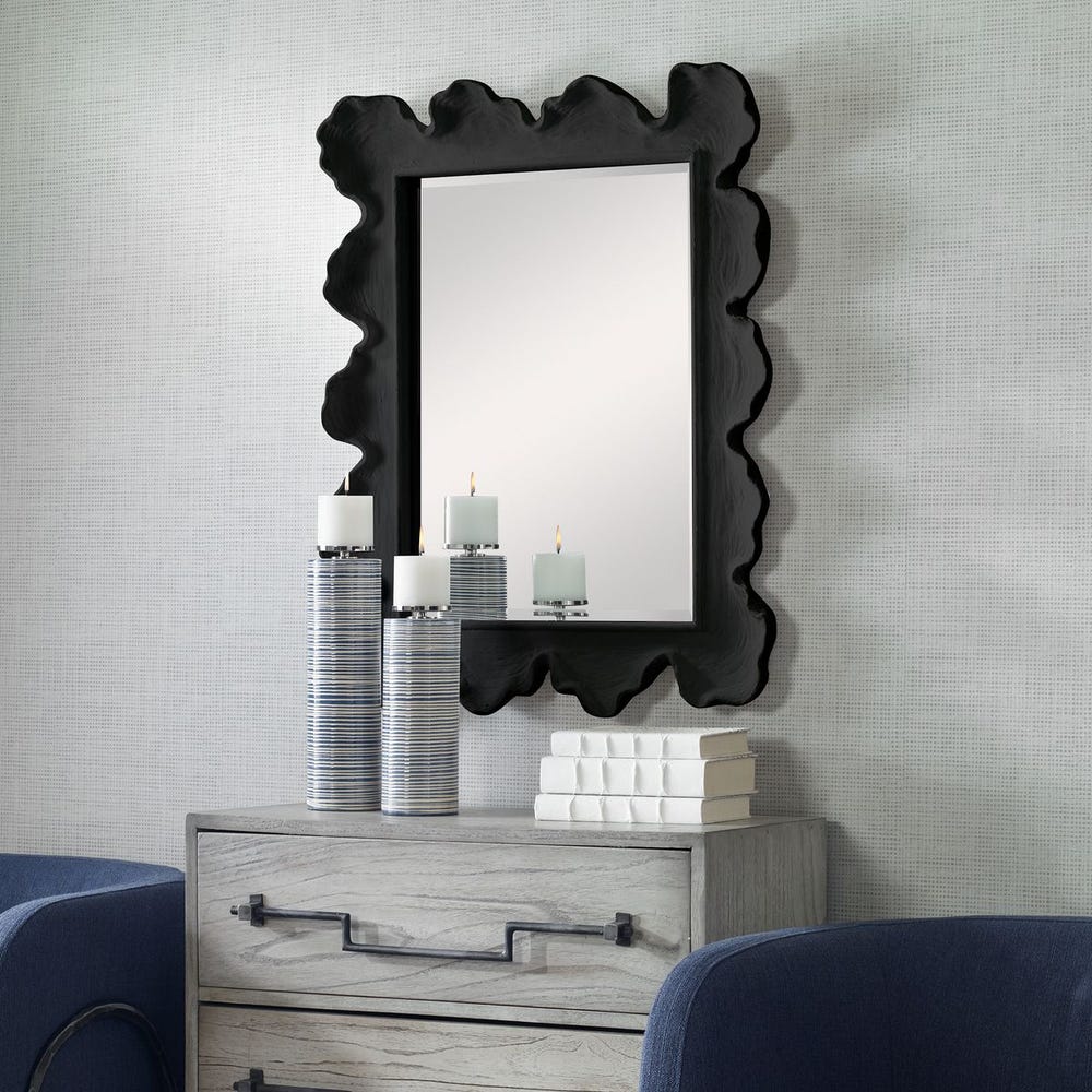 Uttermost Sea Coral Mirror