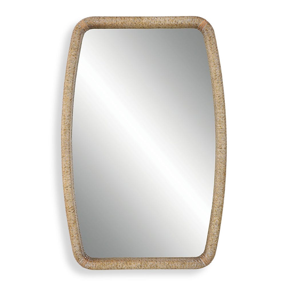 Uttermost Tiki Rattan Mirror
