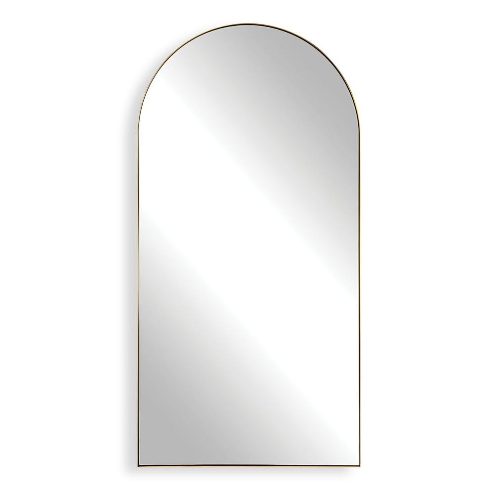 Uttermost Crosley Antique Brass Arch Mirror