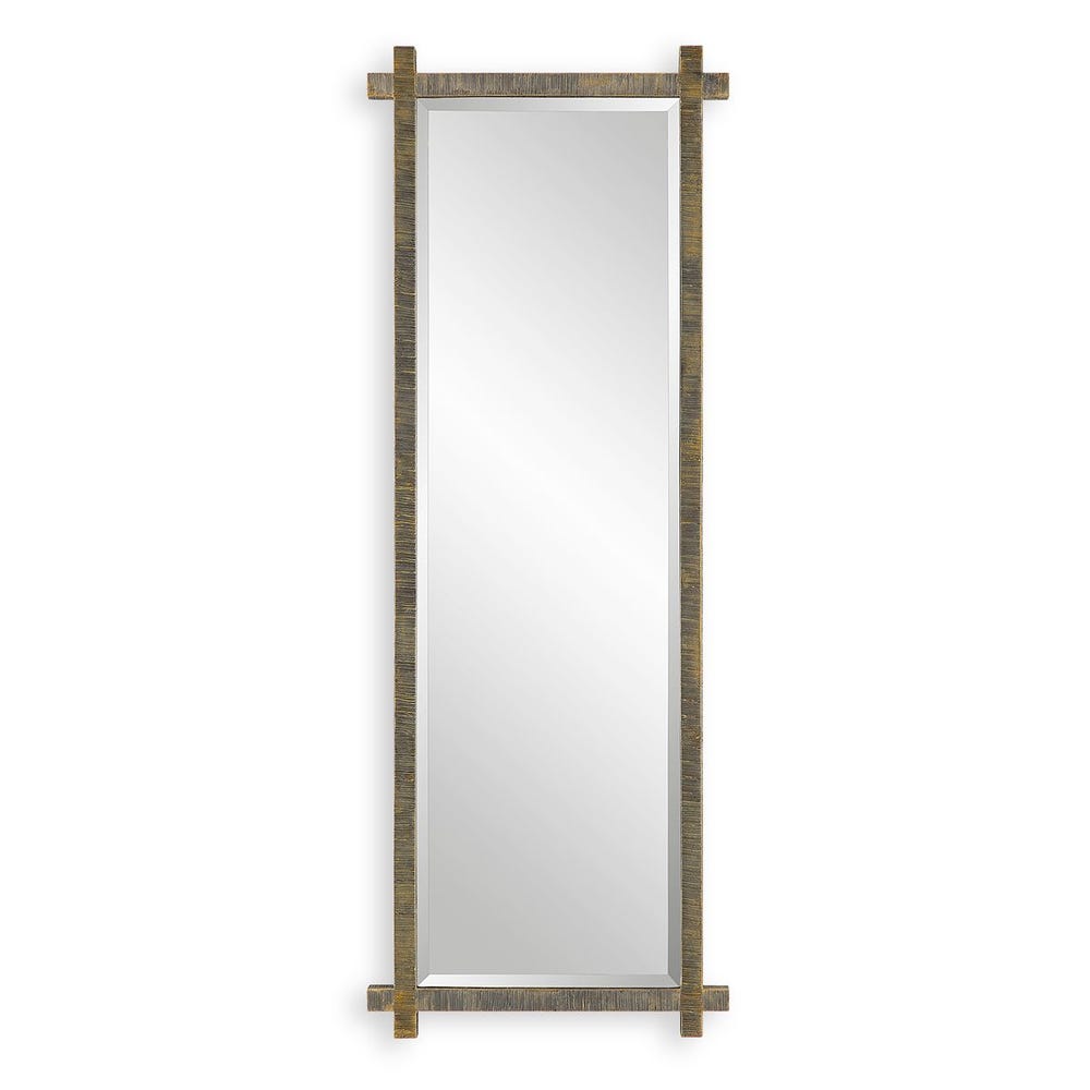 Uttermost Abanu Ribbed Gold Mirror