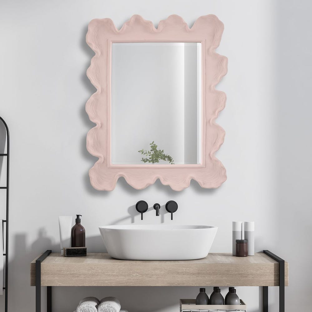 Uttermost Sea Coral Mirror