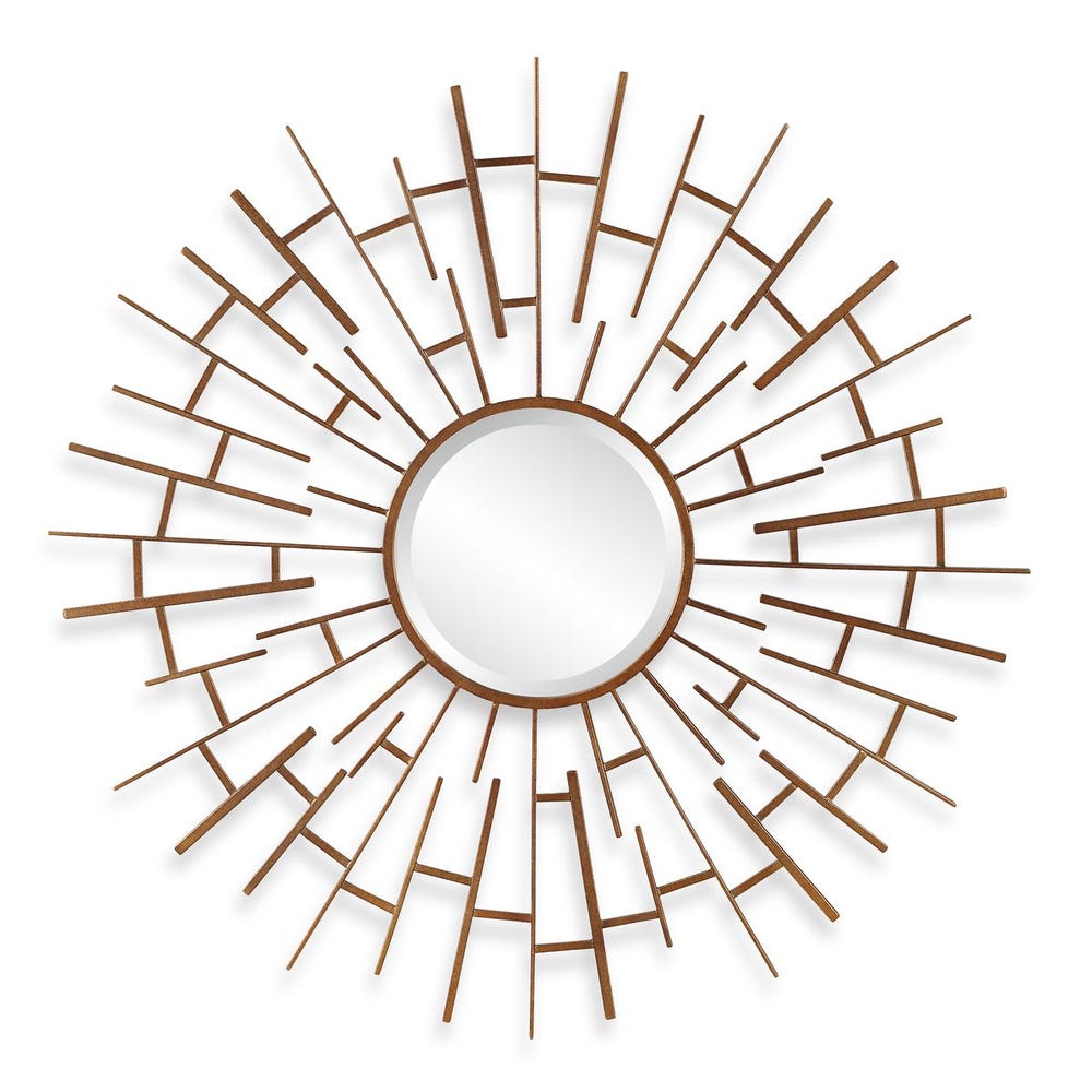 Uttermost Tangled Bronze Round Mirror