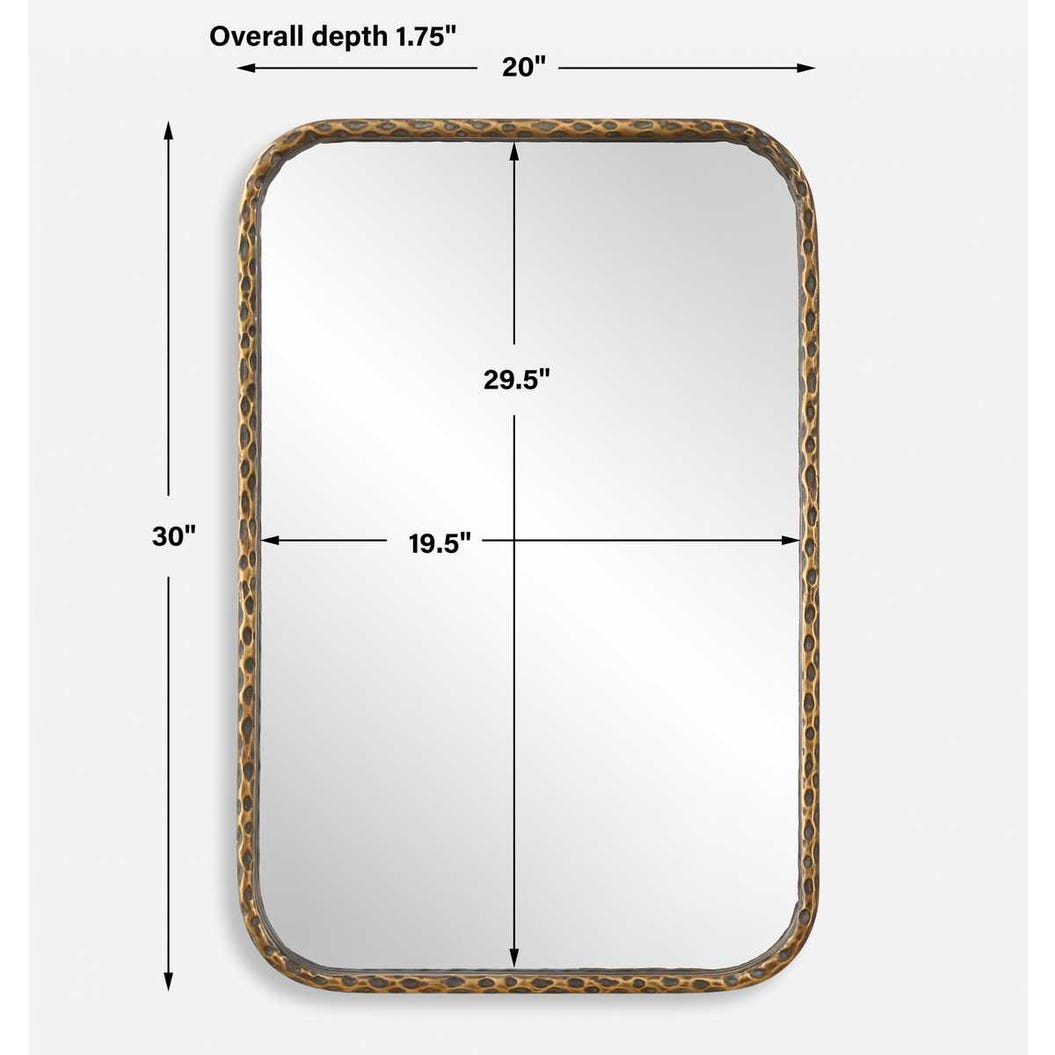 Uttermost A Little Knotty Bronze Vanity Mirror