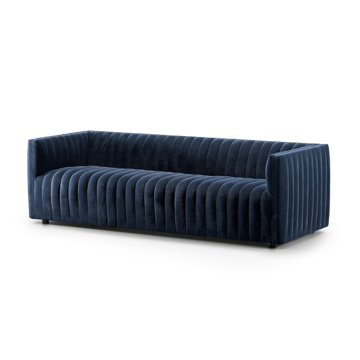 Augustine Sofa Sofas Four Hands 88" Sapphire Navy   Sofas, Mid Century Furniture, Furniture Sale, Old Bones Co, Mid Century Furniture Sale, Four Hands Furniture, Sale,Gus, Sale,Perigold Augustine Sofa Sofas Sale, Perigold Sale Augustine Sofa,Augustine Sofa Lulu and Georgia, Burke Decor Sale Augustine Sofa, www.oldbonesco.com