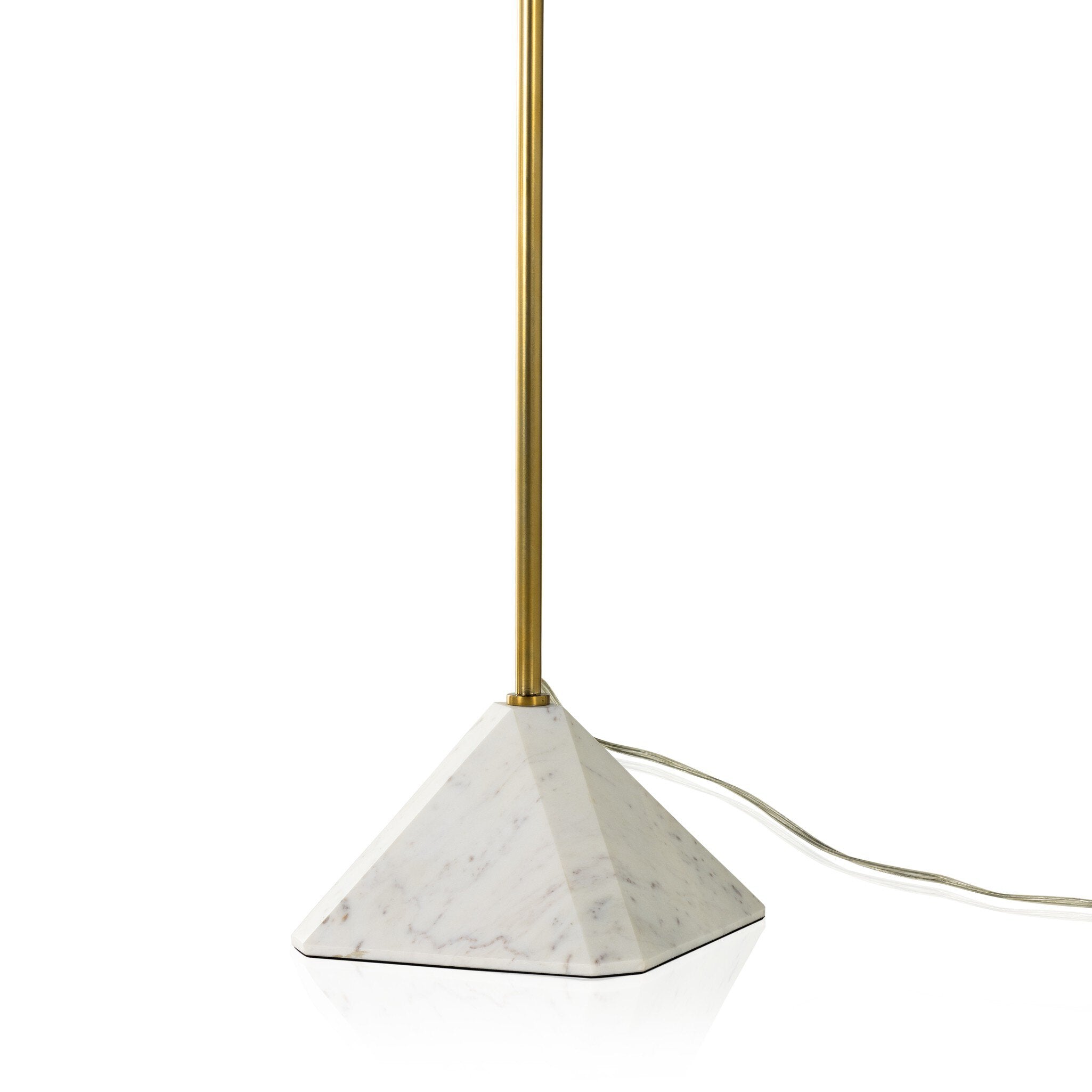 Hartford Floor Lamp - White Marble Floor Lamps Four Hands     Floor Lamps,https://www.oldbonesco.com,Mid Century Furniture, Furniture Sale, Old Bones Co, Mid Century Sale, Four Hands Furniture, Sale,Gus, Sale,Perigold Hartford Floor Lamp - White Marble Floor Lamps Sale, Perigold Sale Hartford Floor Lamp - White Marble,Hartford Floor Lamp - White Marble Lulu and Georgia,Burke Decor Sale Hartford Floor Lamp - White Marble, open box furniture,Open Box Hartford Floor Lamp - White Marble