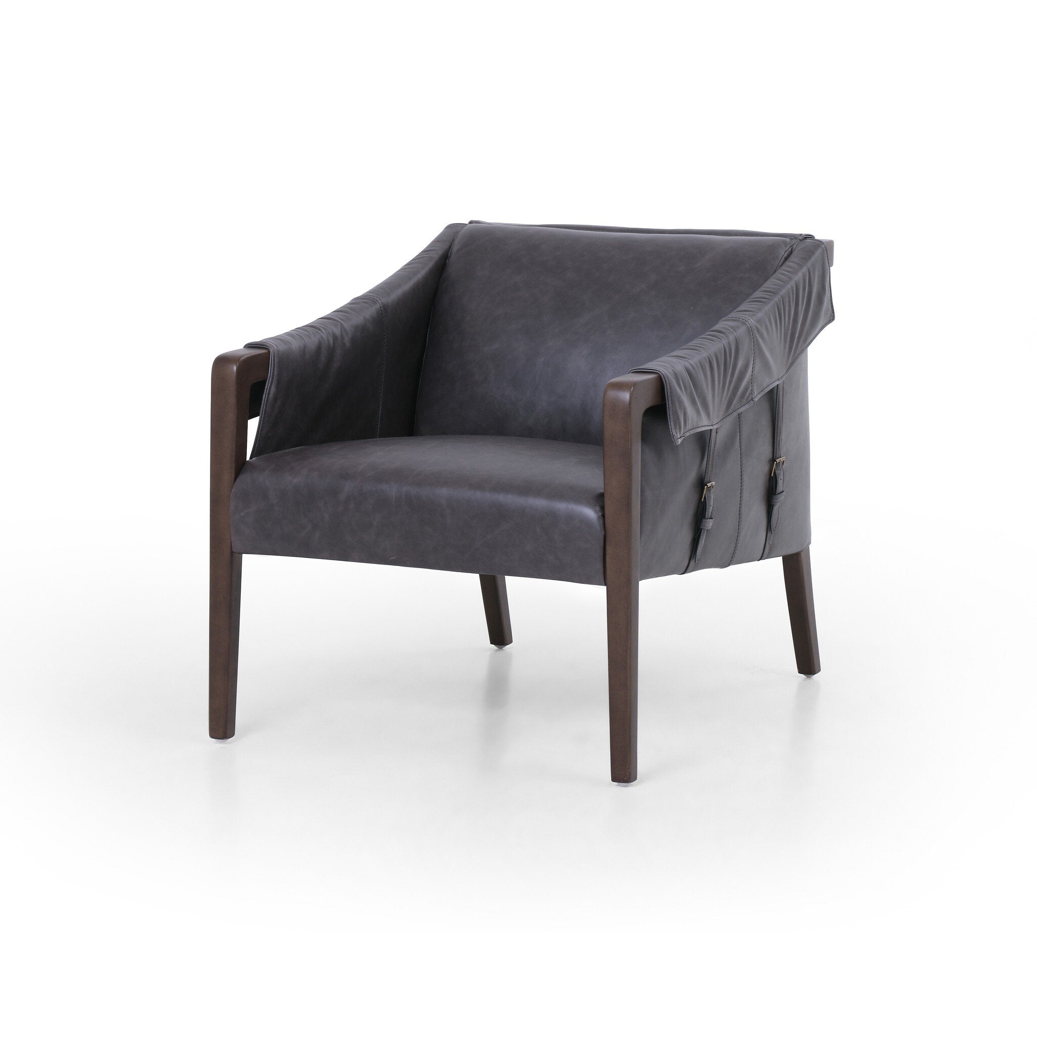 Bauer Chair Accent Chairs -Four Hands- Chaps Ebony , Black Friday Sale -Four Hands- Furniture Sale, Old Bones Co, Mid Century Furniture Sale, Four Hands Furniture, Black Friday Sale Bauer Chair,Gus Sale, Perigold Bauer Chair Accent Chairs Black Friday Sale , Perigold Sale Bauer Chair,Bauer Chair Lulu and Georgia, Burke Decor Sale Bauer Chair, www.oldbonesco.com