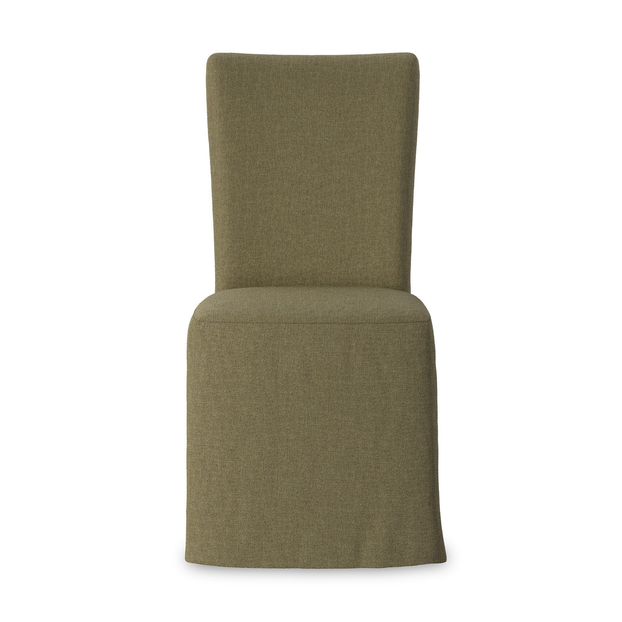 Vista Slipcovered Dining Chair - Broadway Olive Chairs Four Hands     Chairs,https://www.oldbonesco.com,Mid Century Furniture, Furniture Sale, Old Bones Co, Mid Century Sale, Four Hands Furniture, Sale,Gus, Sale,Perigold Vista Slipcovered Dining Chair - Broadway Olive Chairs Sale, Perigold Sale Vista Slipcovered Dining Chair - Broadway Olive,Vista Slipcovered Dining Chair - Broadway Olive Lulu and Georgia,Burke Decor Sale Vista Slipcovered Dining Chair - Broadway Olive, open box furniture,Open Box Vista Sli
