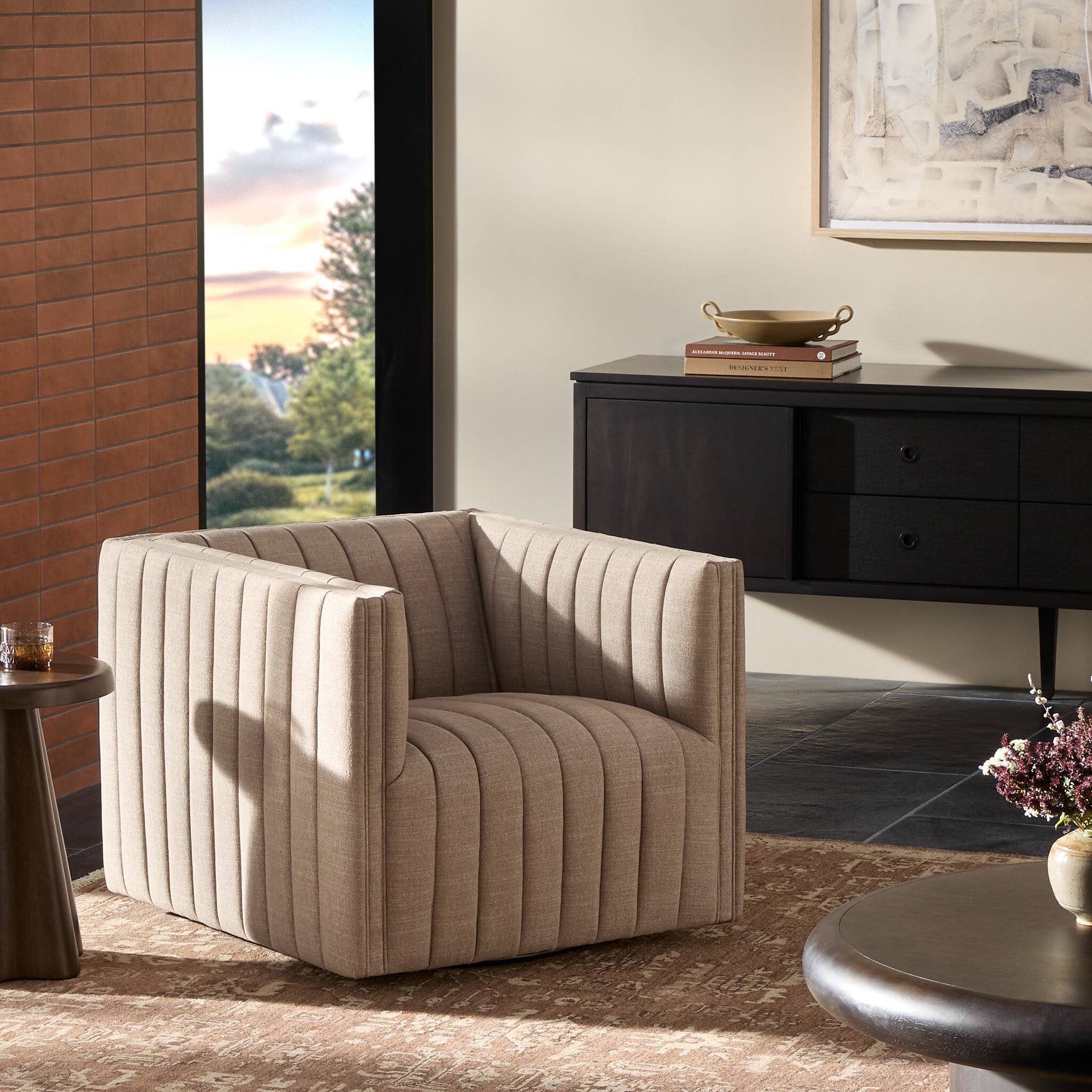 Augustine Swivel Chair Accent Chairs Four Hands , Black Friday Sale Four Hands Furniture Sale, Old Bones Co, Mid Century Furniture Sale, Four Hands Furniture, Black Friday Sale Augustine Swivel Chair,Gus Sale, Perigold Augustine Swivel Chair Accent Chairs Black Friday Sale , Perigold Sale Augustine Swivel Chair,Augustine Swivel Chair Lulu and Georgia, Burke Decor Sale Augustine Swivel Chair, www.oldbonesco.com