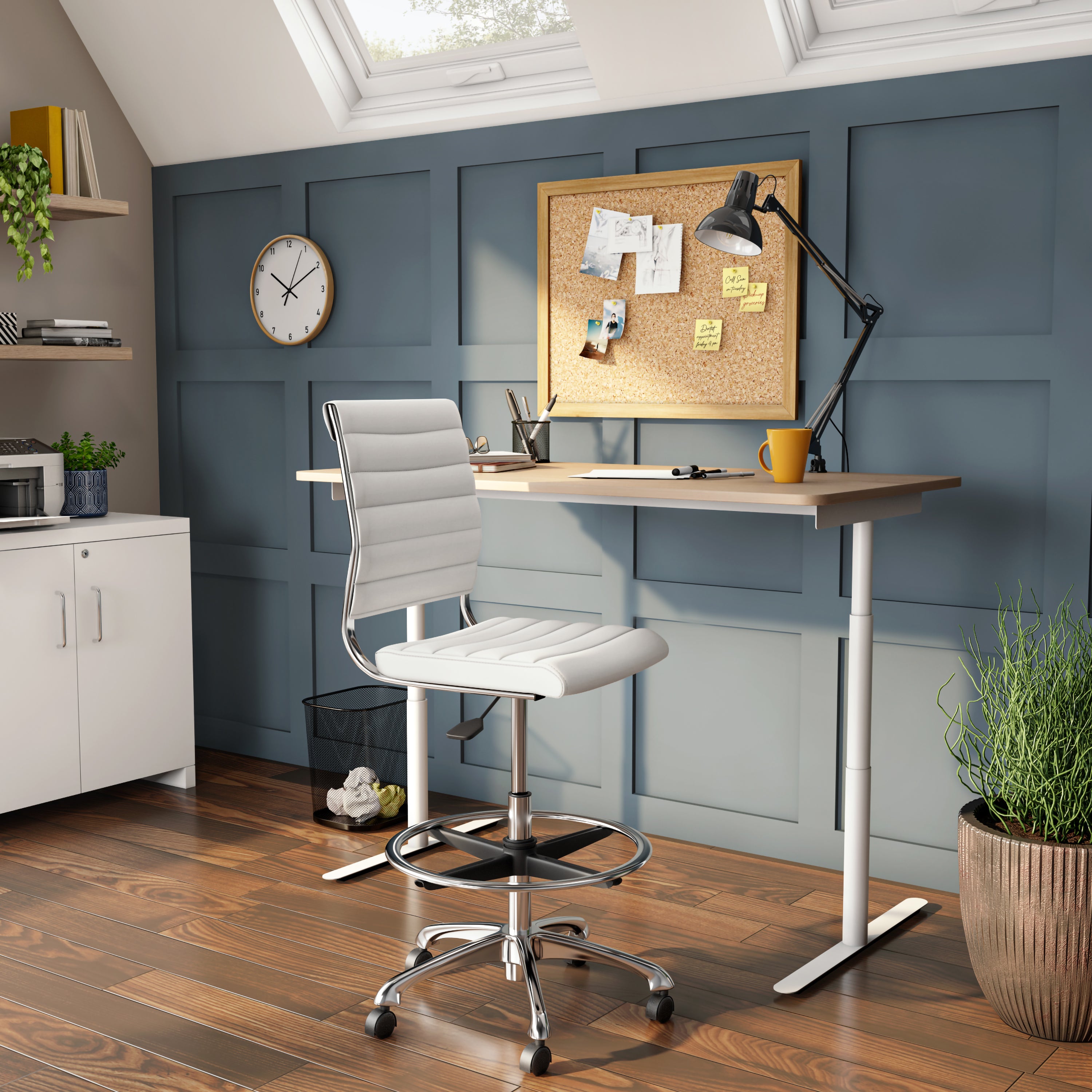 Axel Adjustable Height Drafting Chair