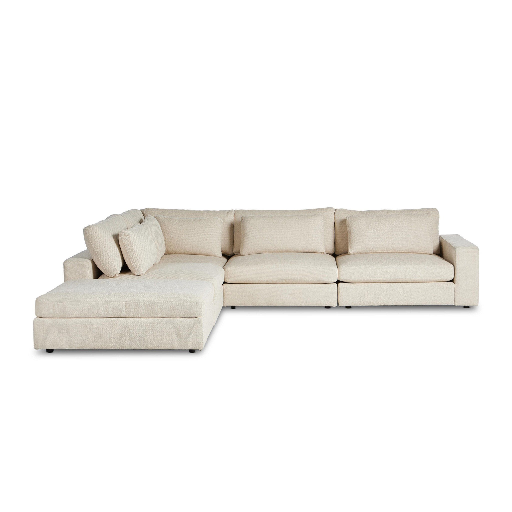 Bloor 4-Piece Sectional with Ottoman