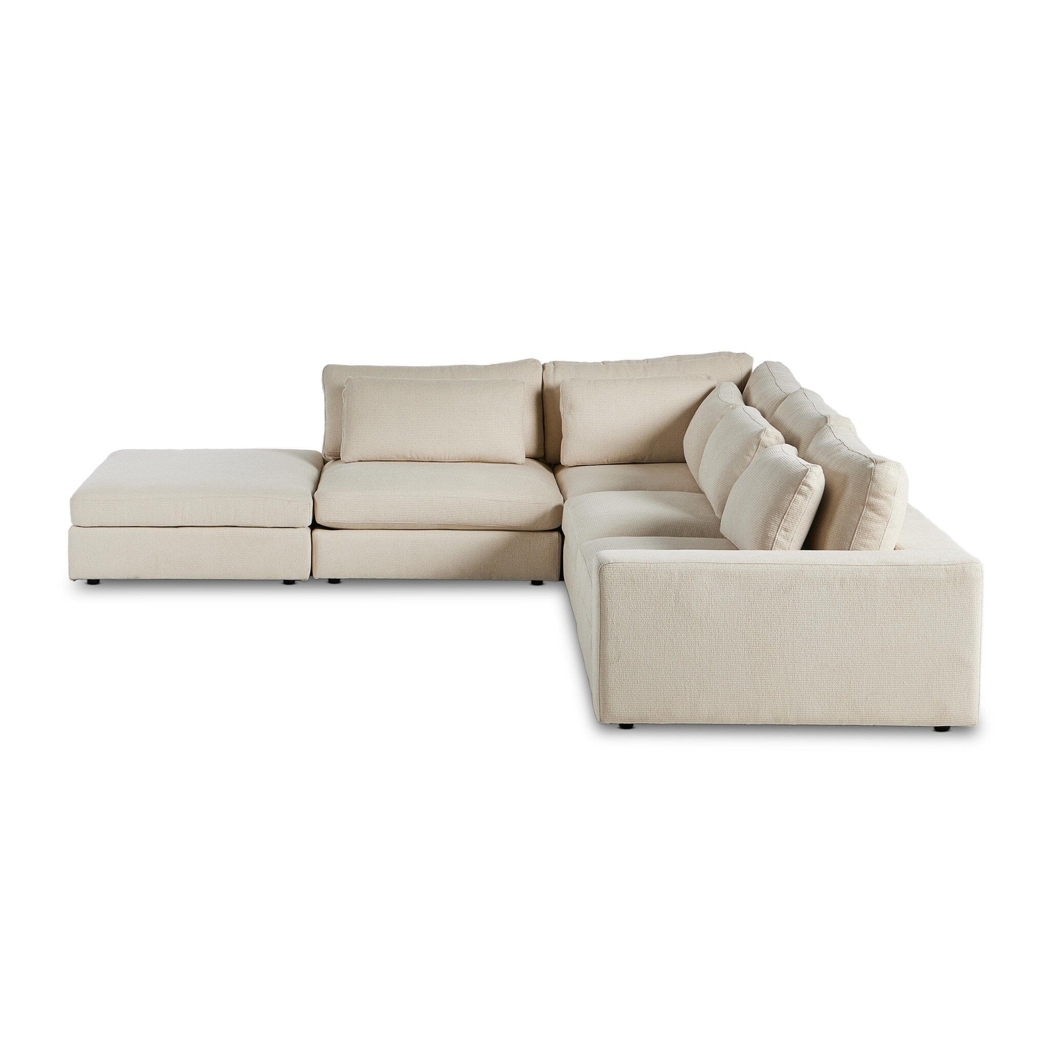 Bloor 4-Piece Sectional with Ottoman