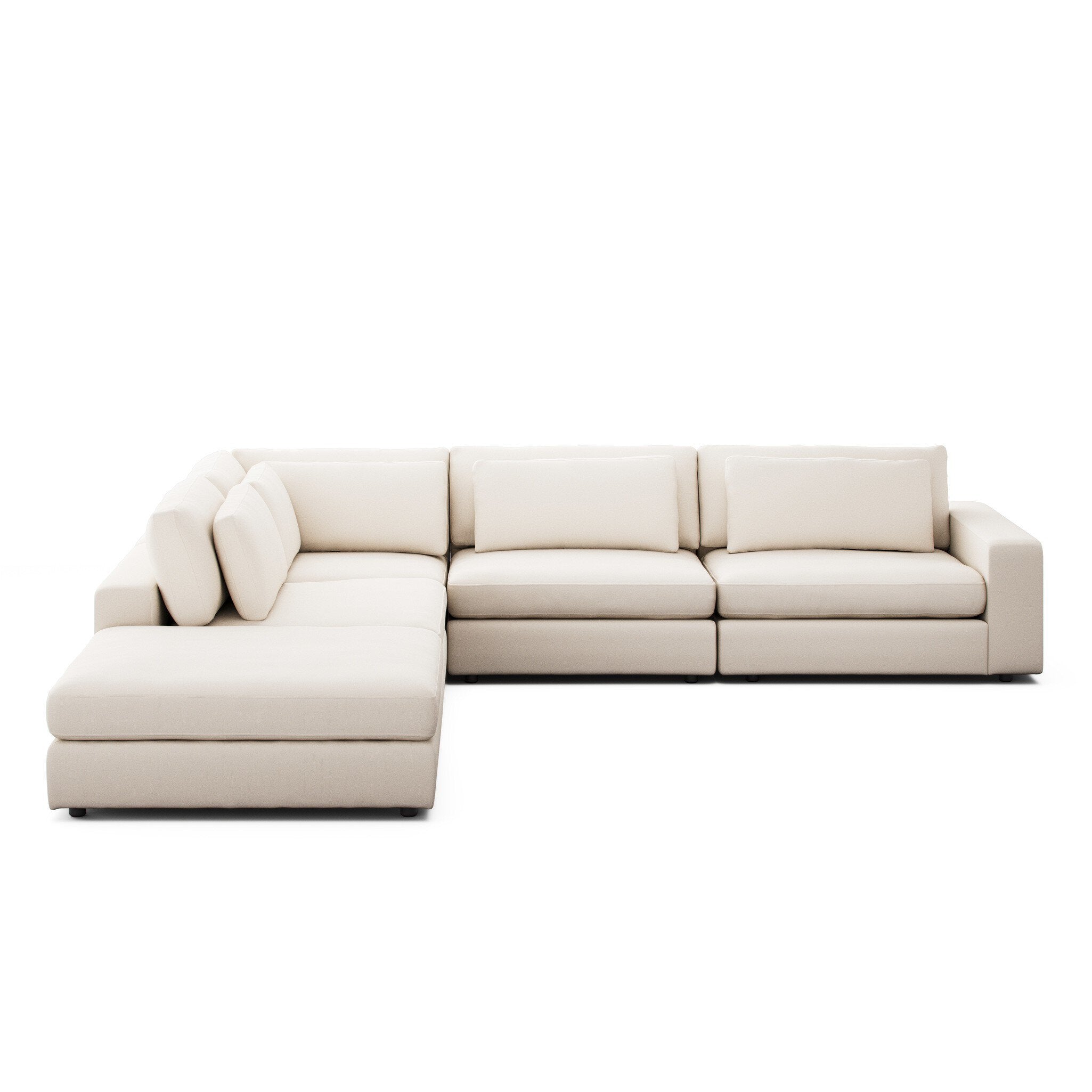 Bloor 4-Piece Sectional with Ottoman