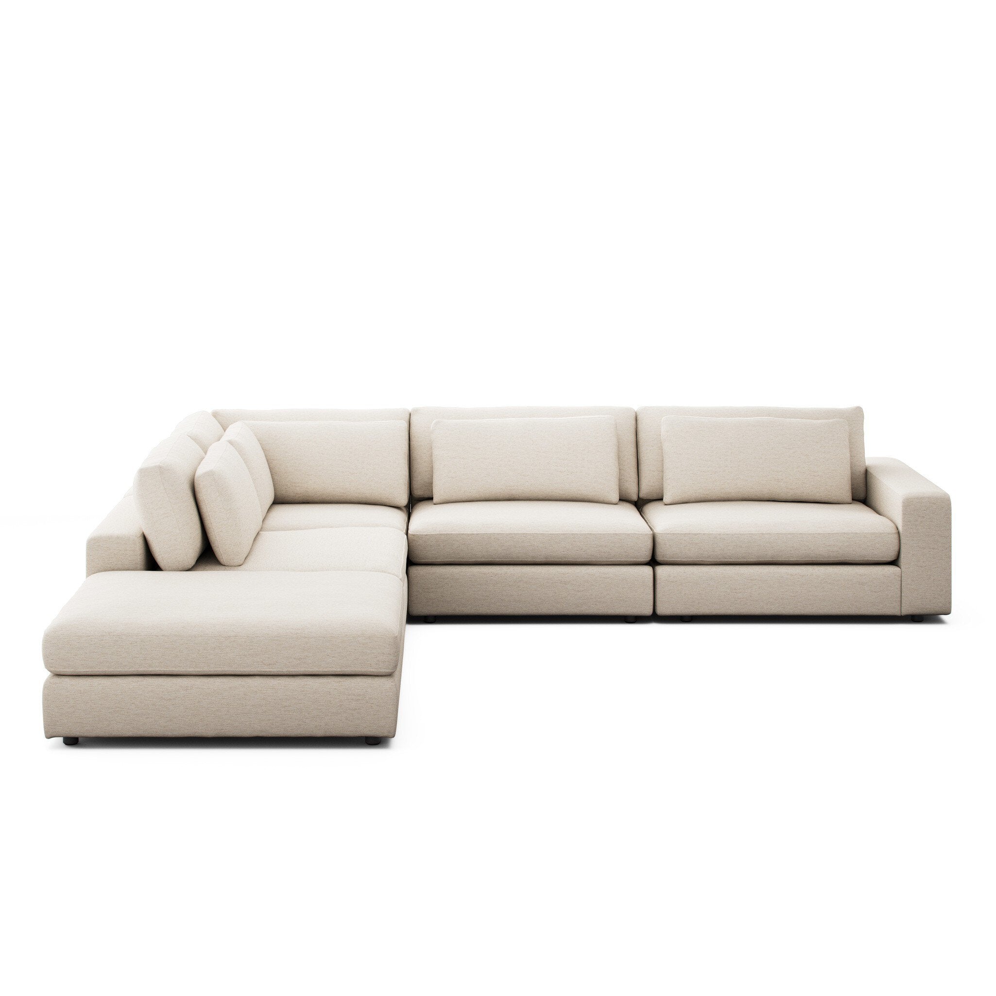 Bloor 4-Piece Sectional with Ottoman