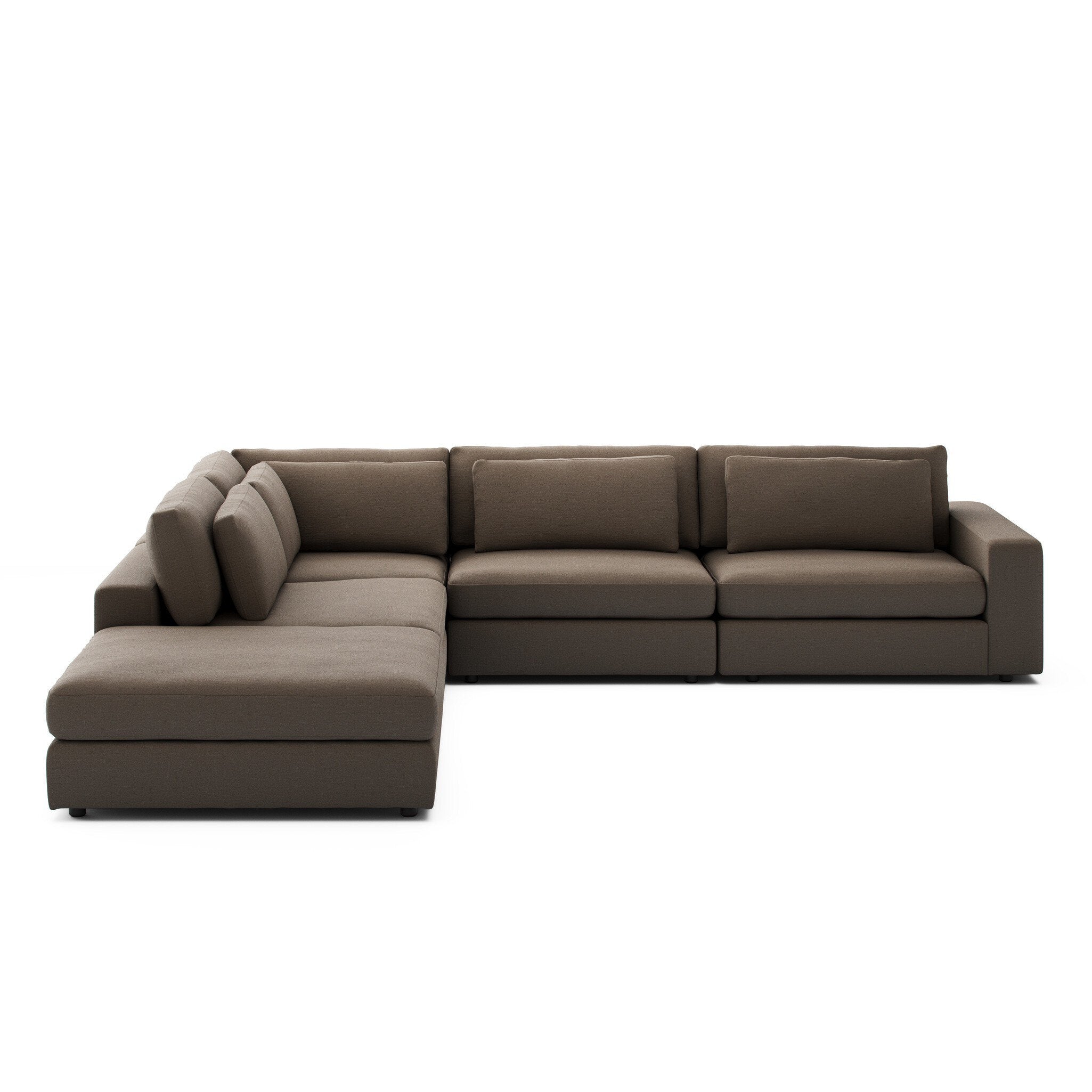 Bloor 4-Piece Sectional with Ottoman