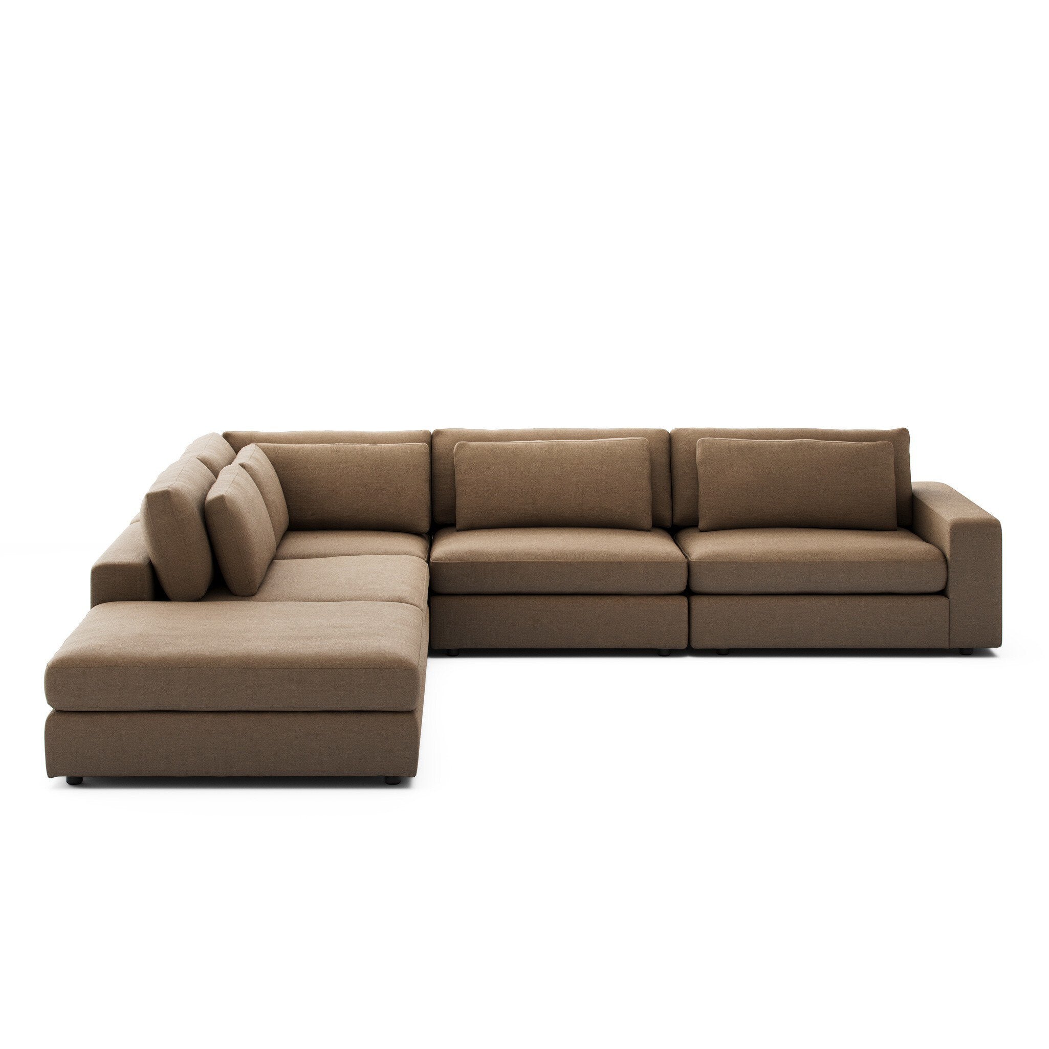 Bloor 4-Piece Sectional with Ottoman