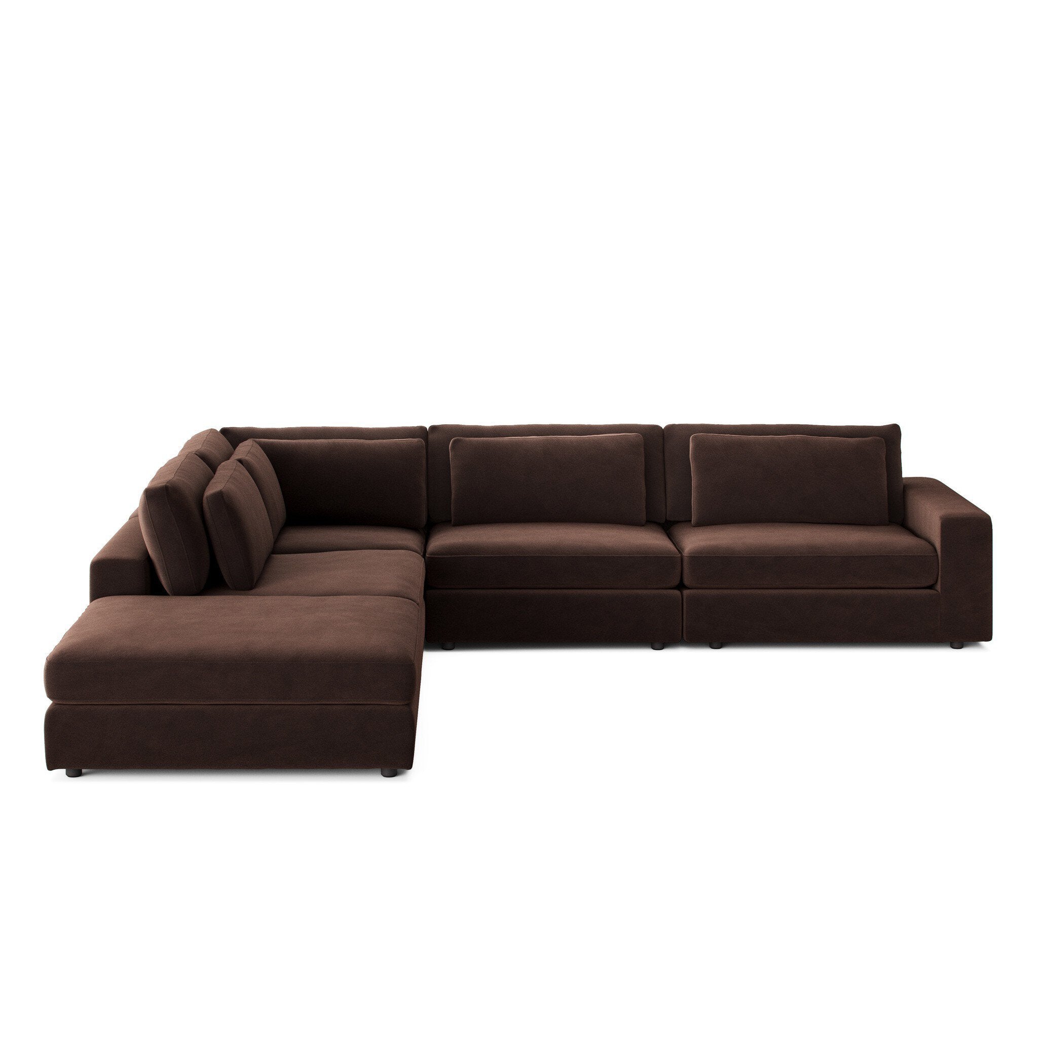 Bloor 4-Piece Sectional with Ottoman
