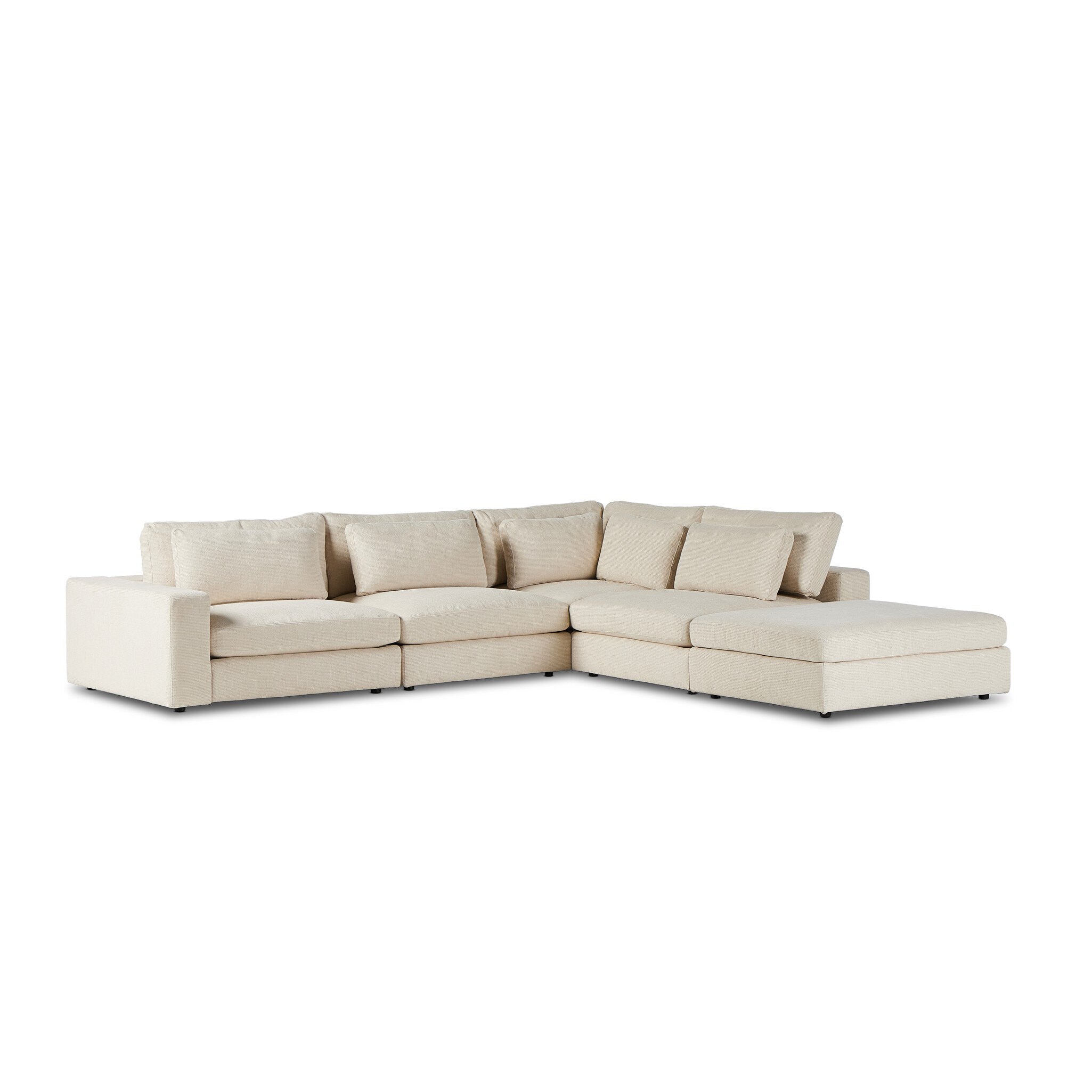 Bloor 4-Piece Sectional with Ottoman