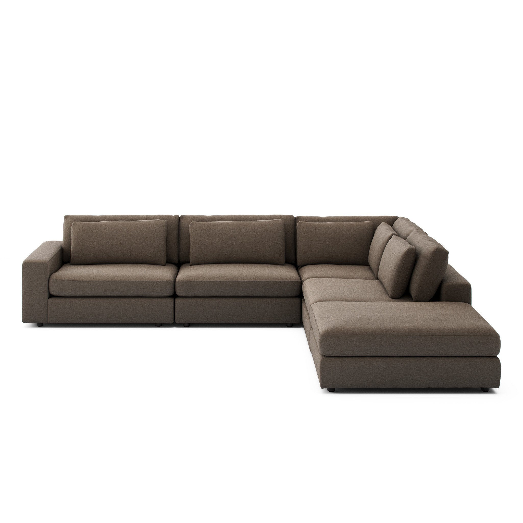 Bloor 4-Piece Sectional with Ottoman