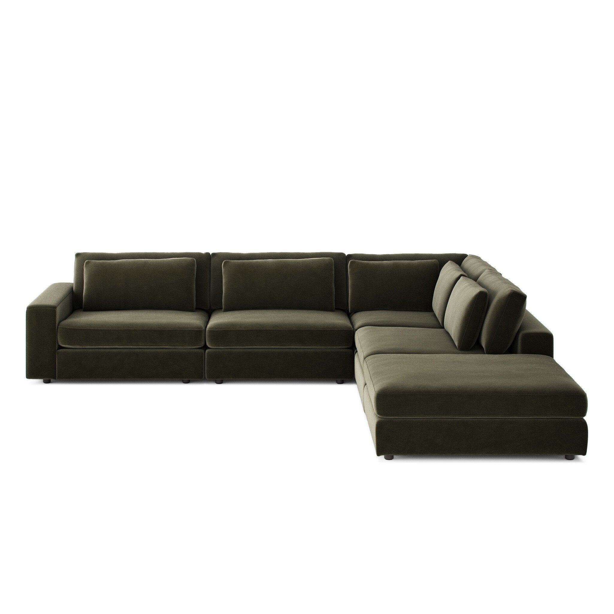 Bloor 4-Piece Sectional with Ottoman