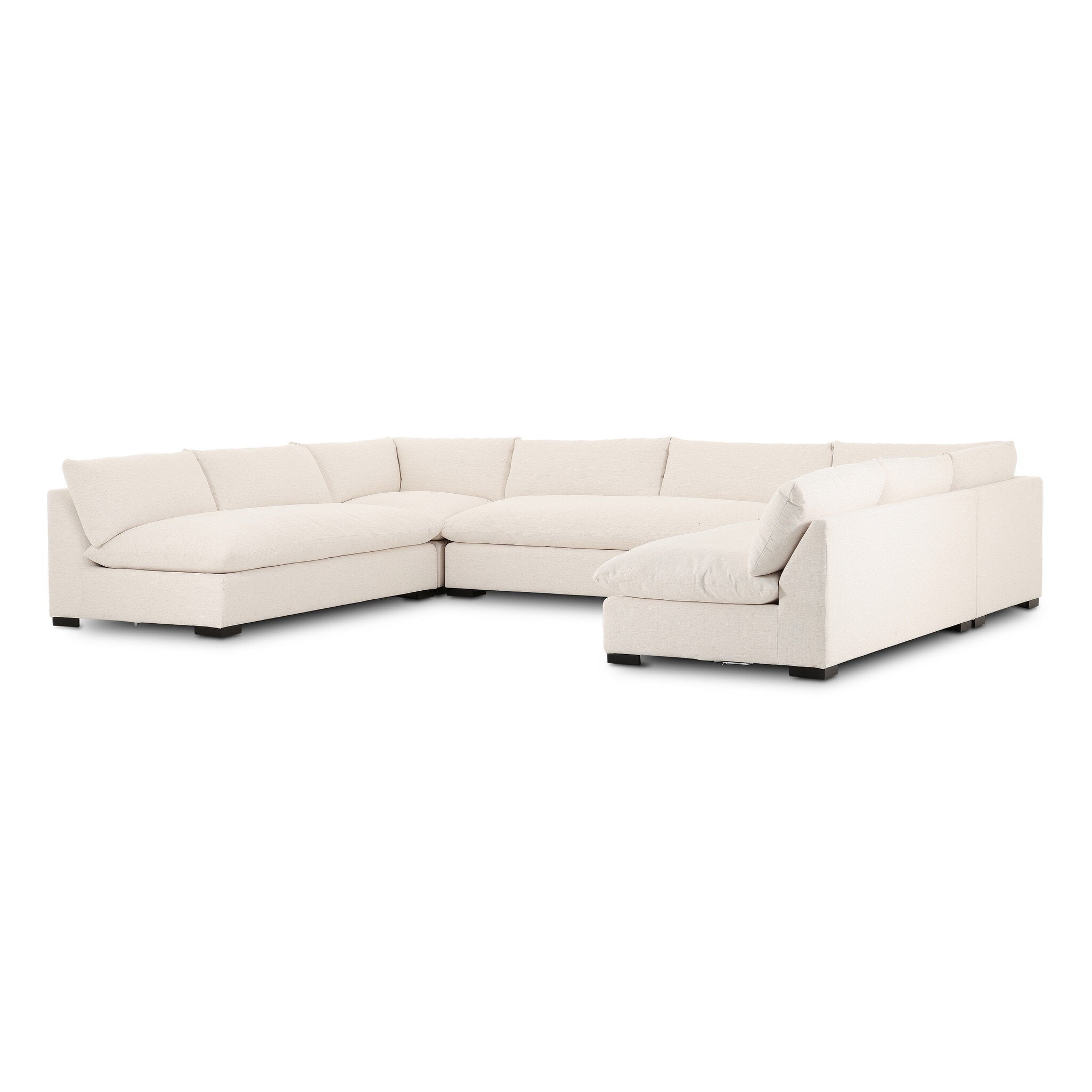 Grant 5-Piece Sectional - Crypton Nomad Snow