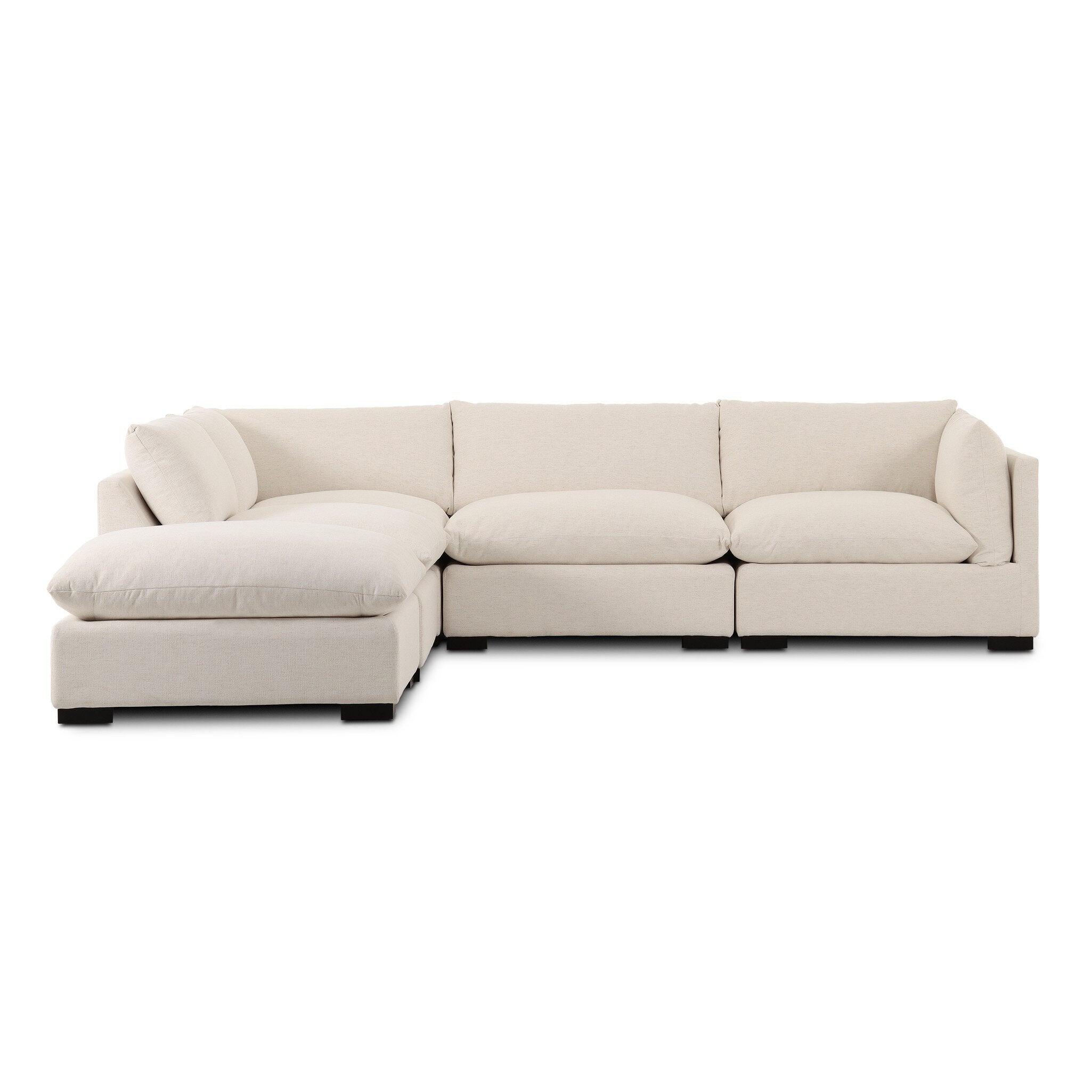 Westwood 4-Piece Sectional - Crypton Nomad Snow
