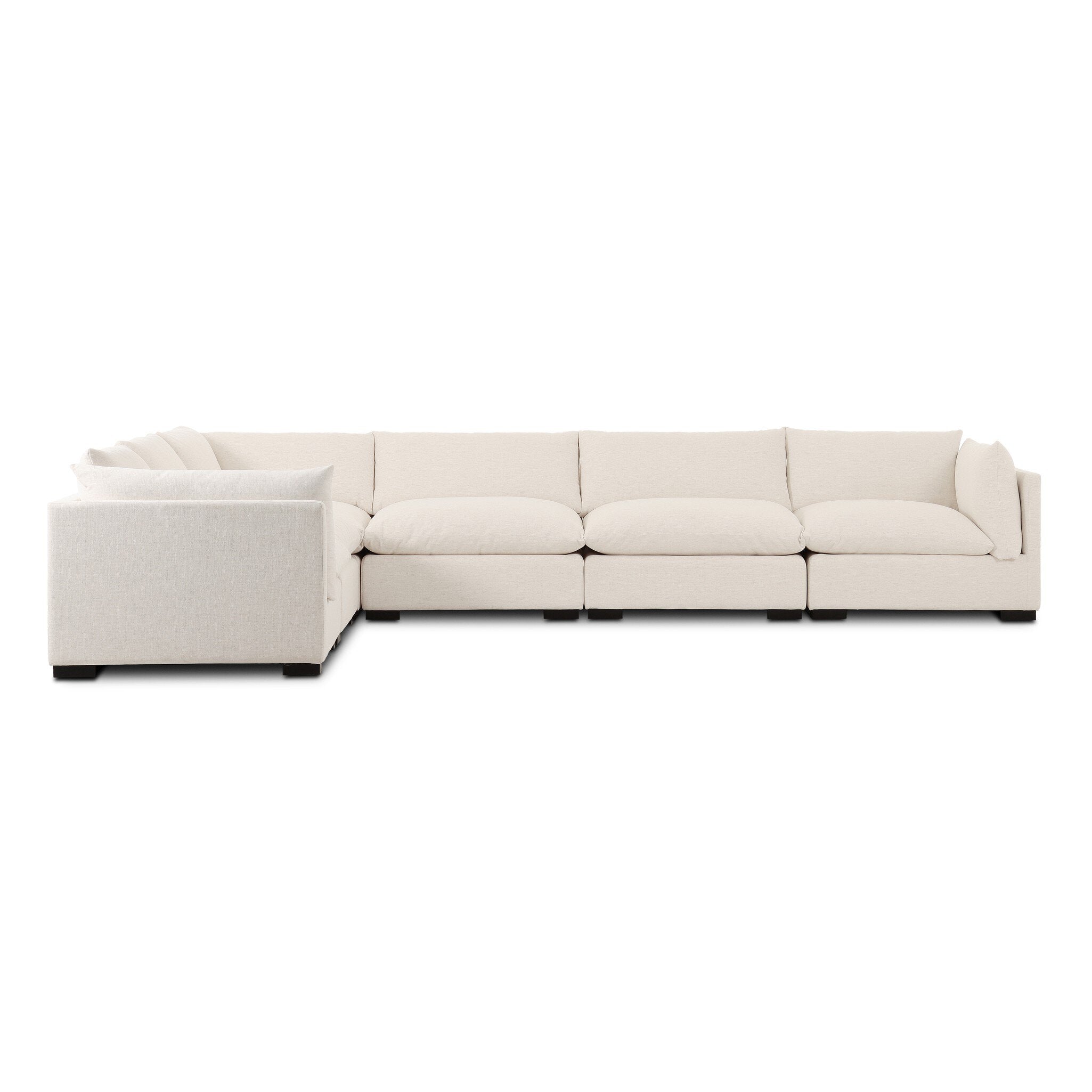 Westwood 6-Piece Sectional - Crypton Nomad Snow